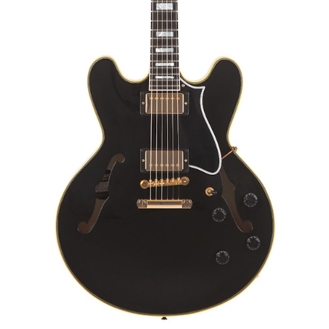 Heritage Custom Shop Core Collection H-555 Electric Guitar, Ebony