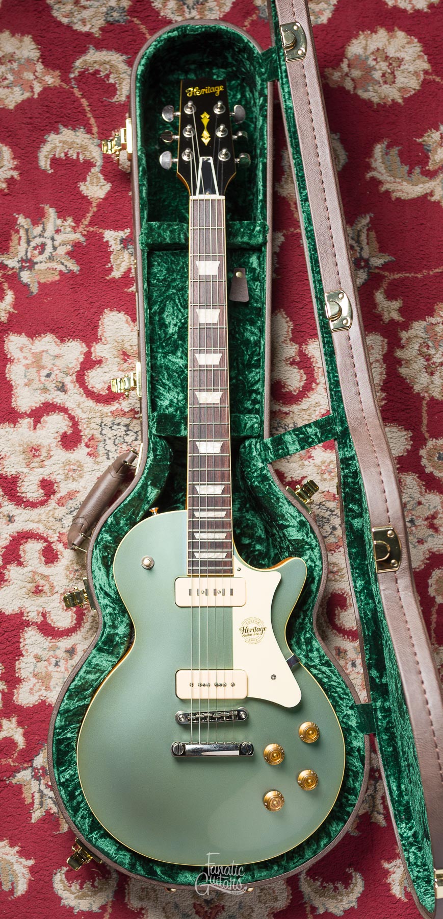 Heritage Custom Shop Factory Special H-150 w/ Lollar P90 - Pelham Blue #HC1241073 Second Hand