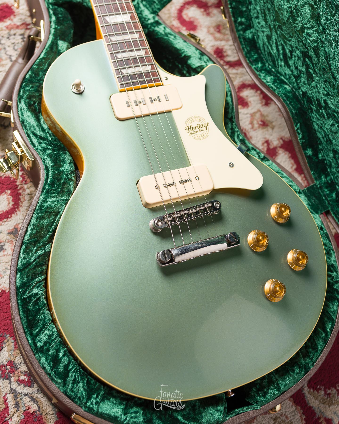 Heritage Custom Shop Factory Special H-150 w/ Lollar P90 - Pelham Blue #HC1241073 Second Hand