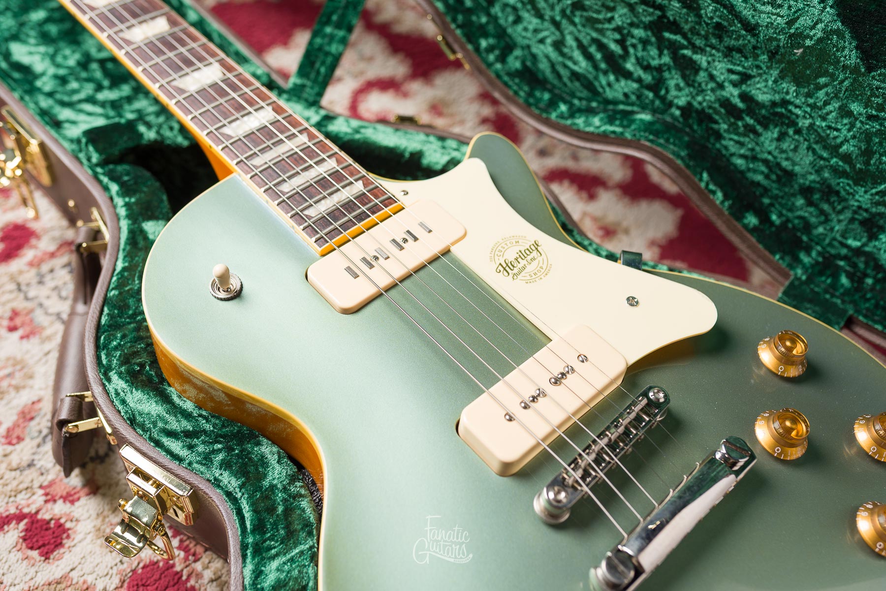 Heritage Custom Shop Factory Special H-150 w/ Lollar P90 - Pelham Blue #HC1241073 Second Hand