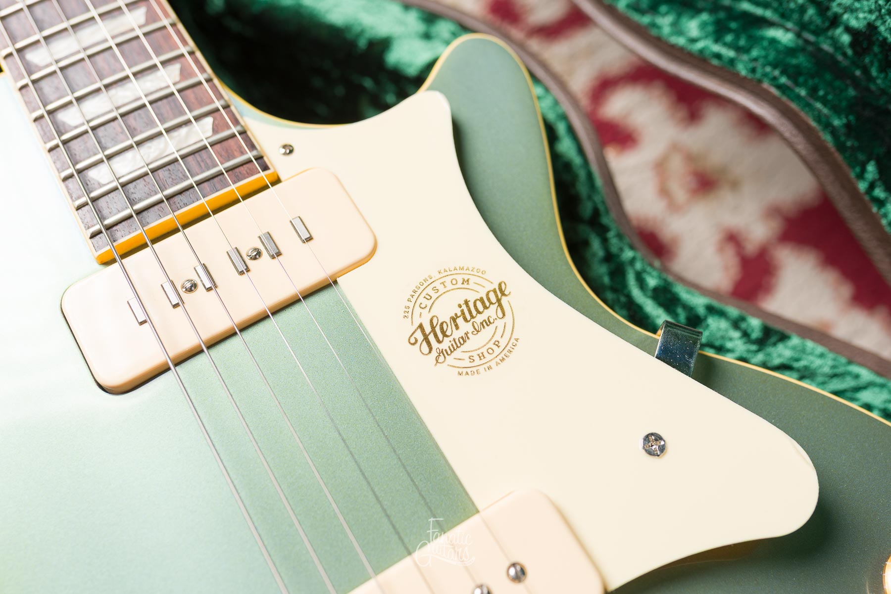 Heritage Custom Shop Factory Special H-150 w/ Lollar P90 - Pelham Blue #HC1241073 Second Hand