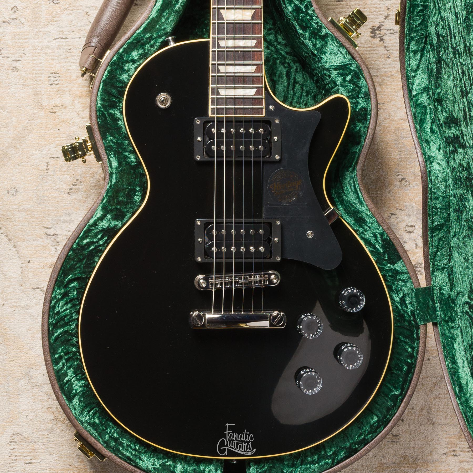 Heritage Custom Shop Core H-150 "Build 1158" - Ebony #HC1241303