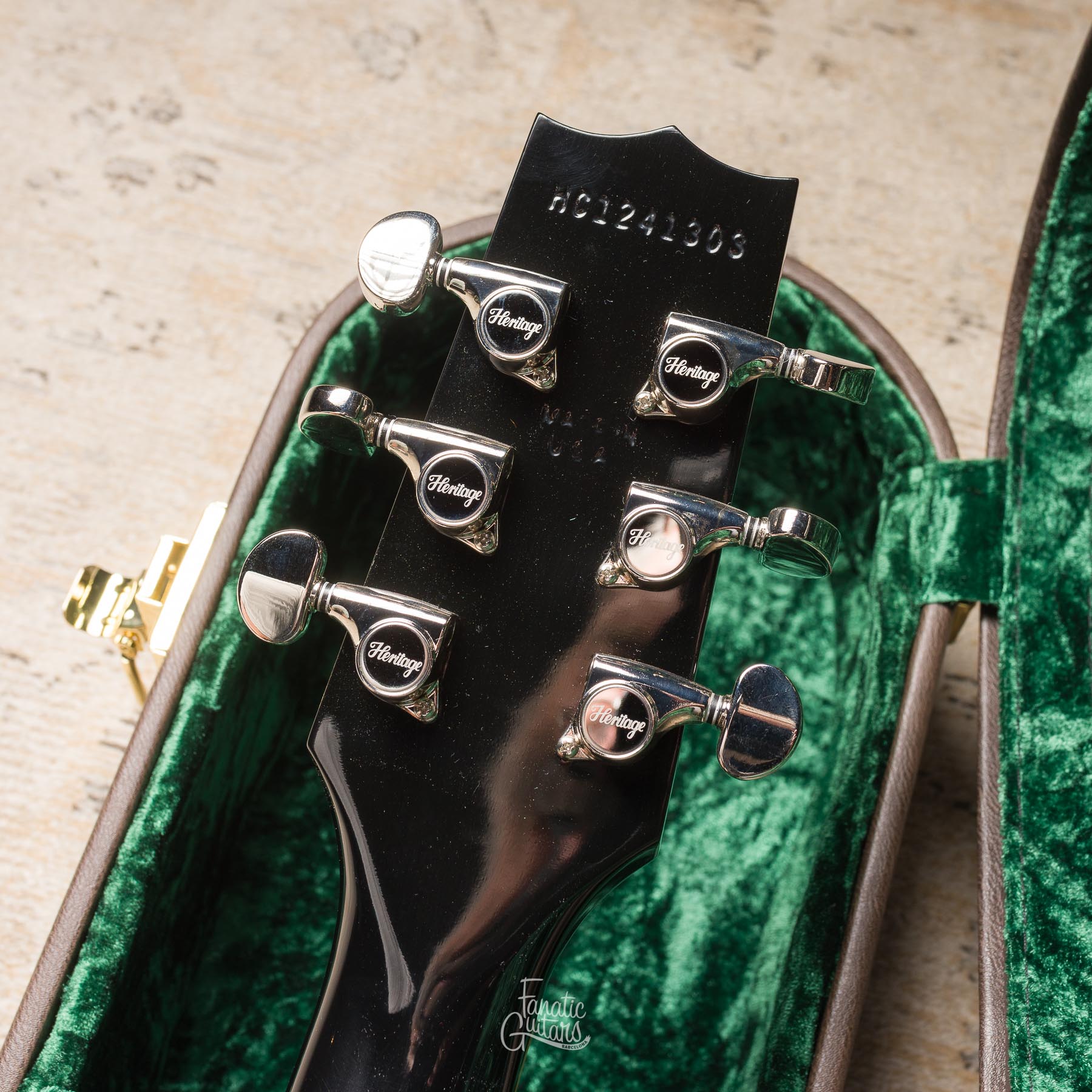 Heritage Custom Shop Core H-150 "Build 1158" - Ebony #HC1241303