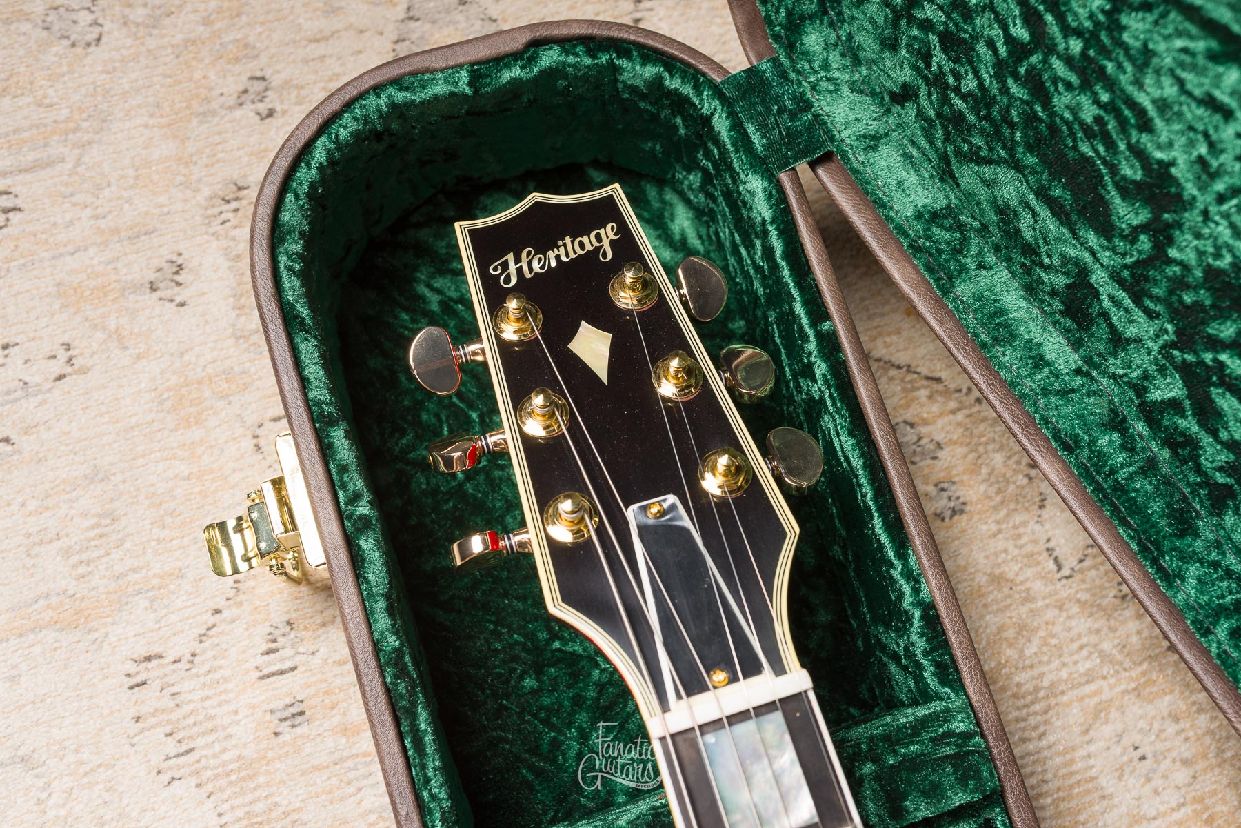 Heritage Custom Shop Core H-555 - Translucent Cherry #HC1250576