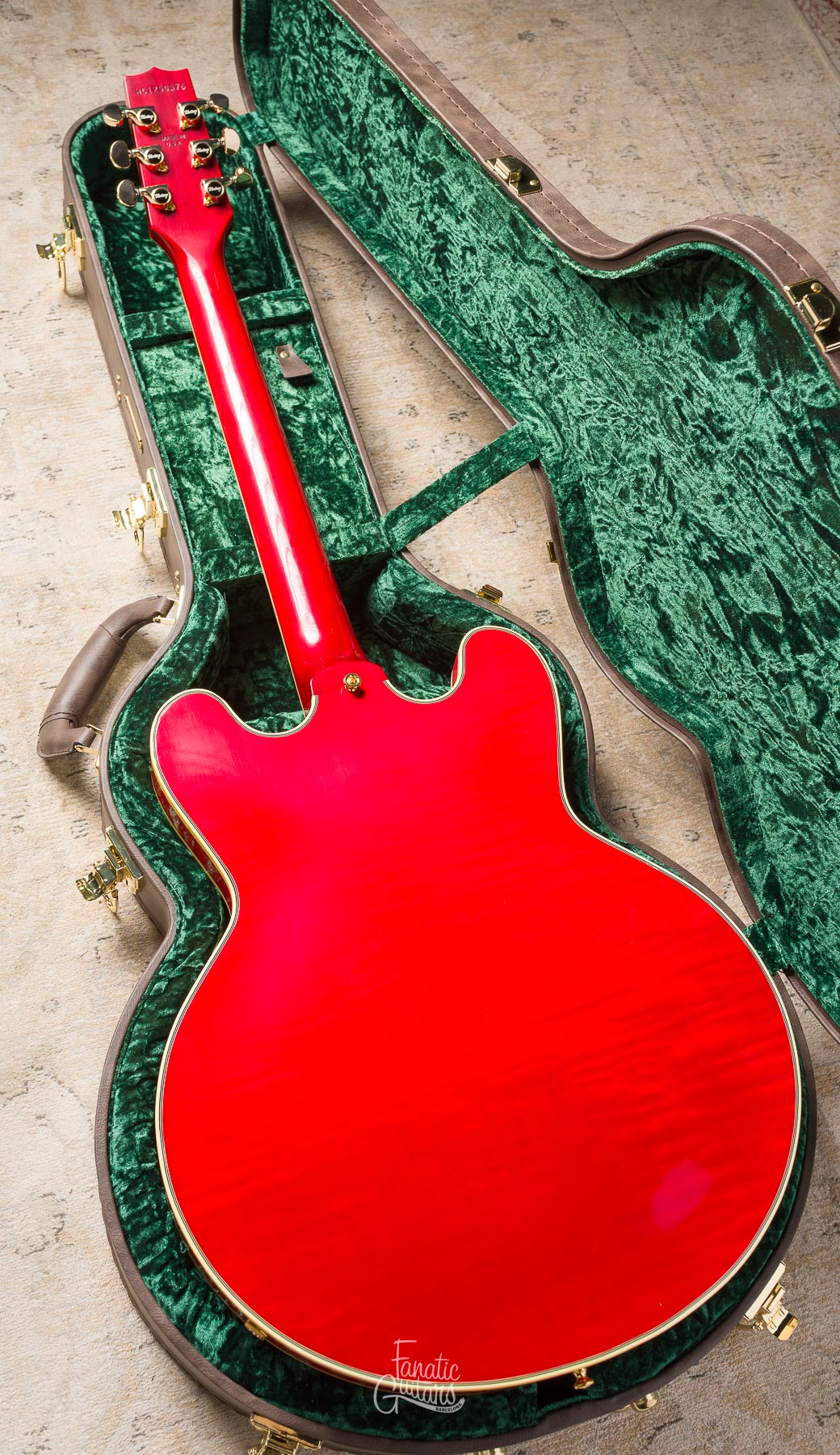 Heritage Custom Shop Core H-555 - Translucent Cherry #HC1250576