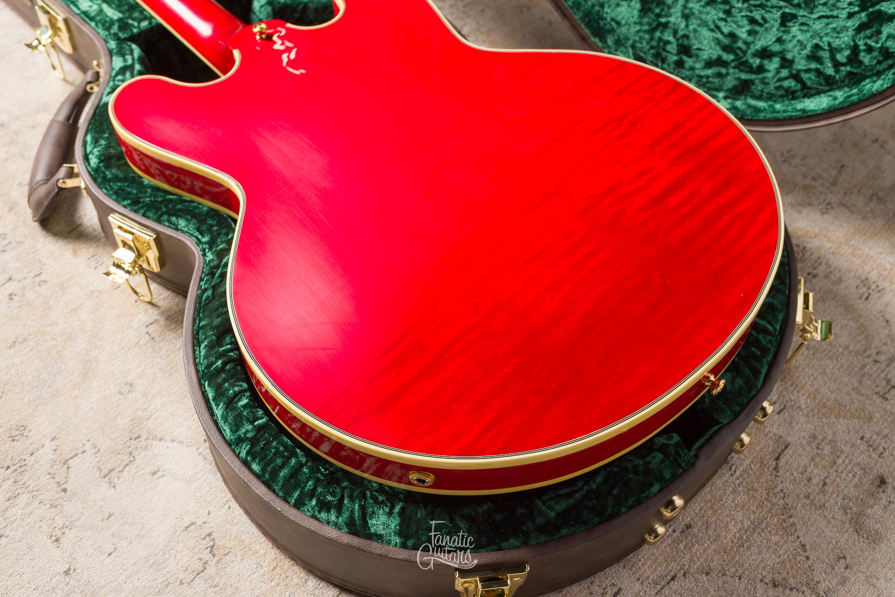Heritage Custom Shop Core H-555 - Translucent Cherry #HC1250576