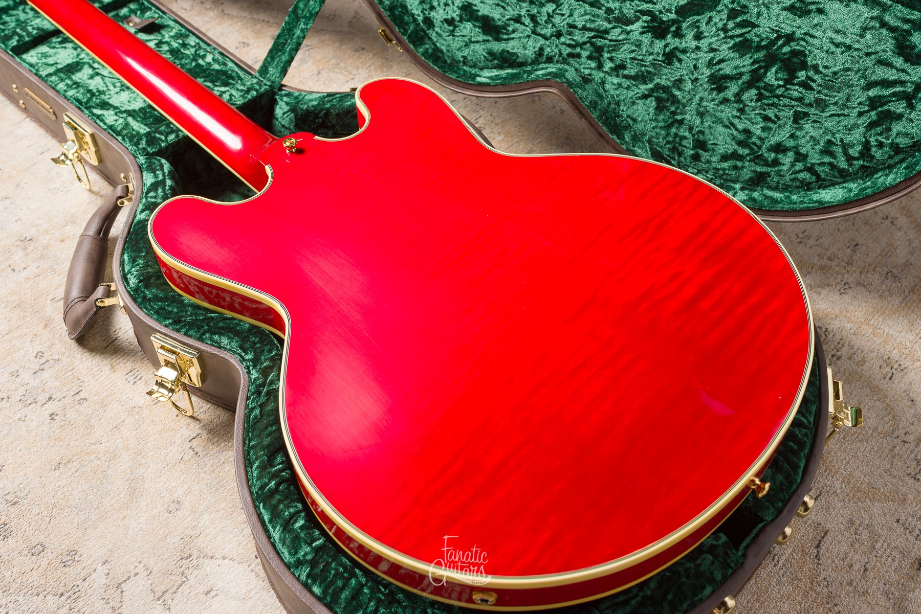 Heritage Custom Shop Core H-555 - Translucent Cherry #HC1250576