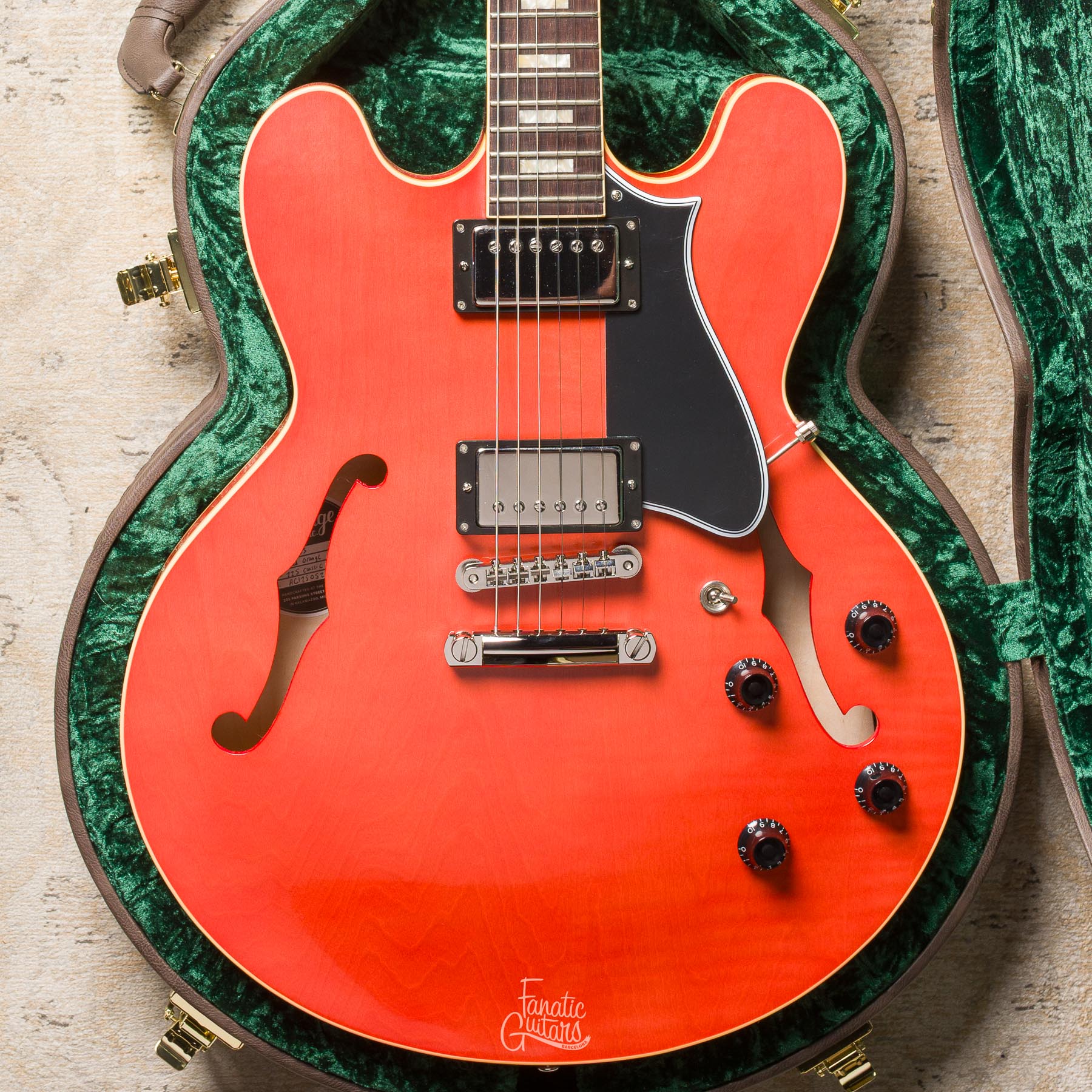 Heritage Custom Shop Factory Special H-535, 60s Neck - Faded Orange #HC1250528