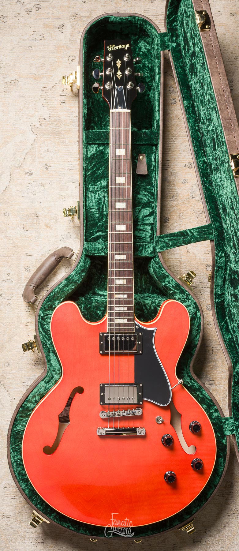 Heritage Custom Shop Factory Special H-535, 60s Neck - Faded Orange #HC1250528