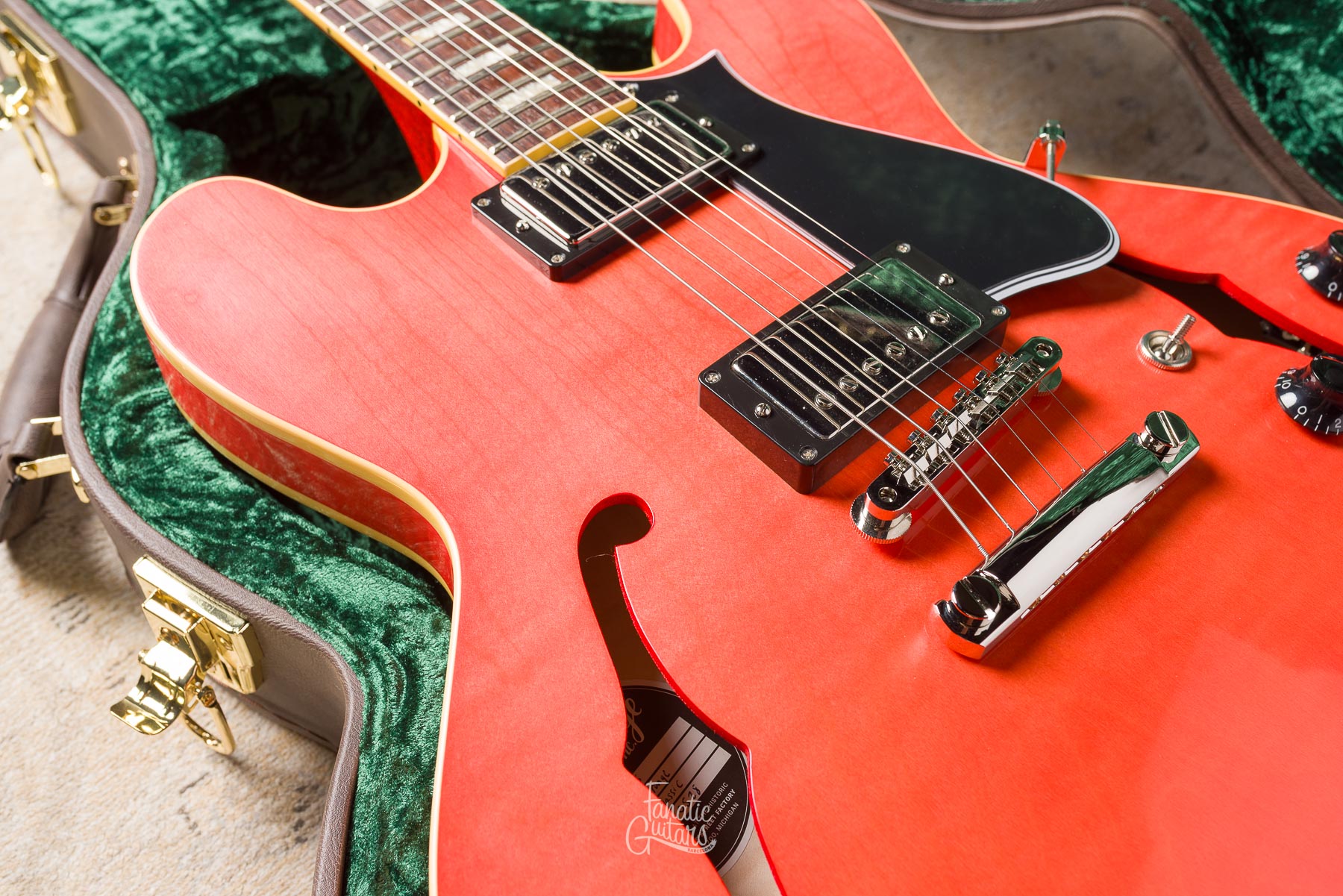 Heritage Custom Shop Factory Special H-535, 60s Neck - Faded Orange #HC1250528