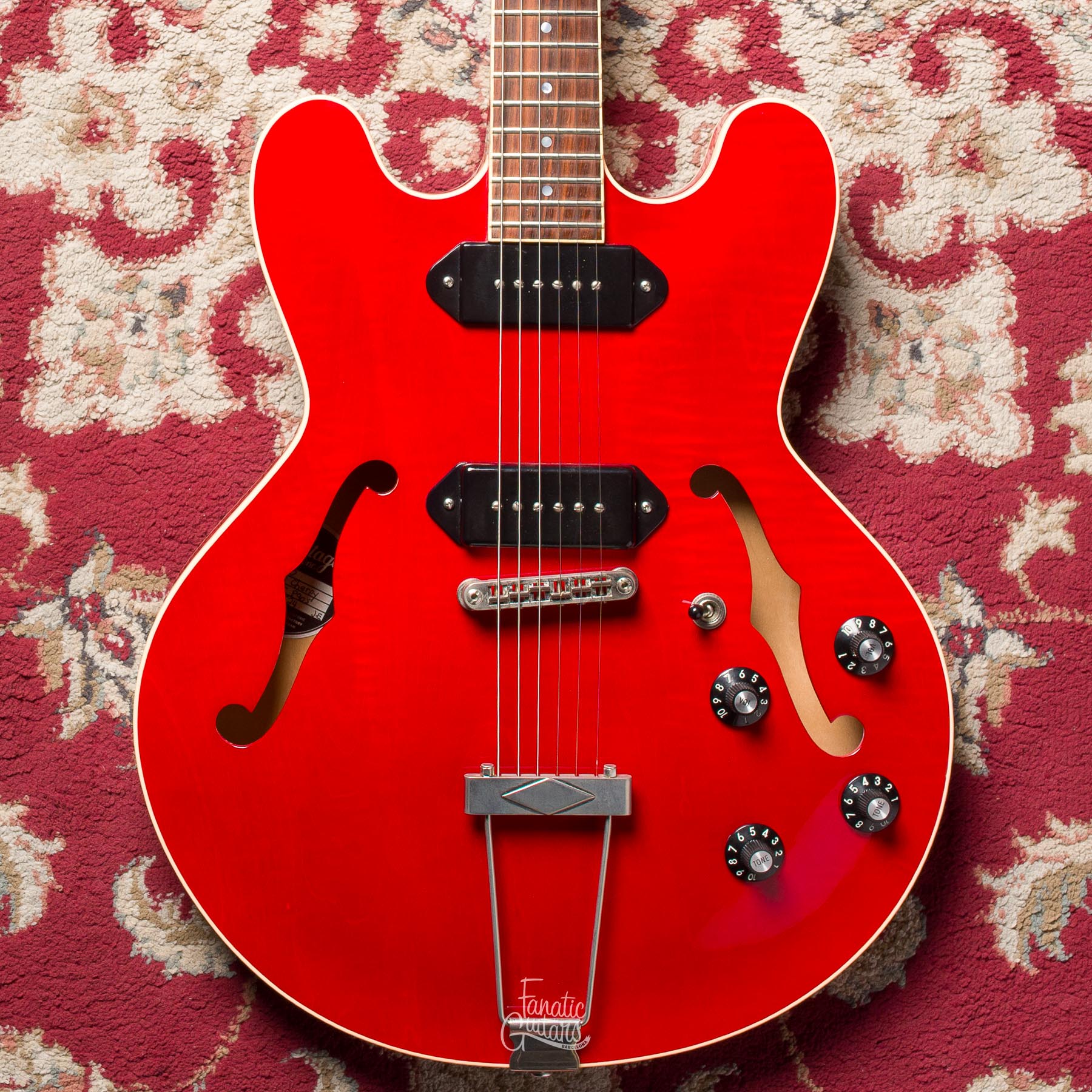 Heritage Standard H-530 Hollow - Trans Cherry #AI24524 Segunda Mano