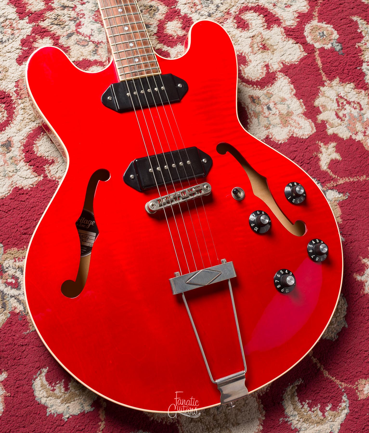 Heritage Standard H-530 Hollow - Trans Cherry #AI24524 Segunda Mano