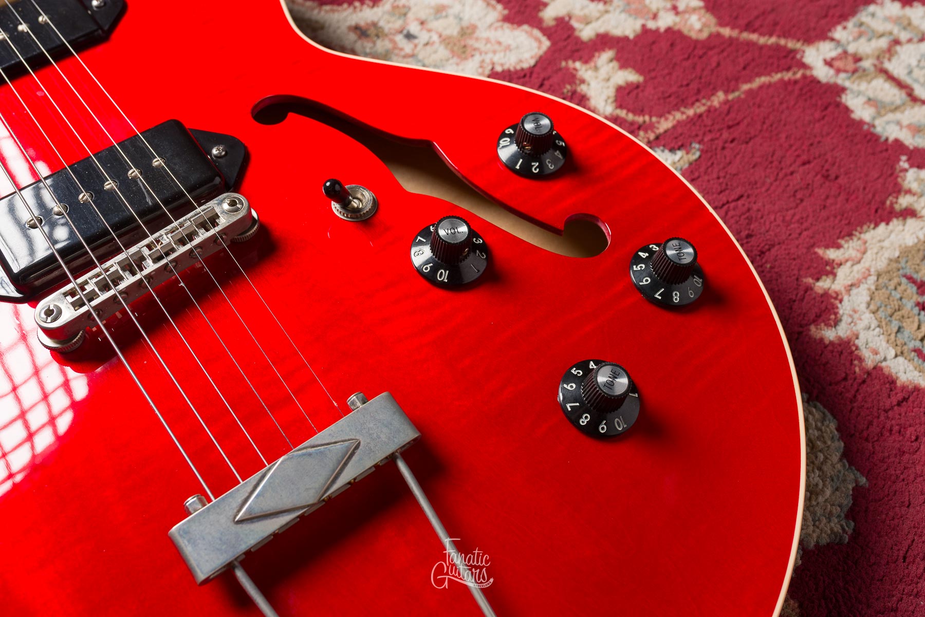 Heritage Standard H-530 Hollow - Trans Cherry #AI24524 Segunda Mano