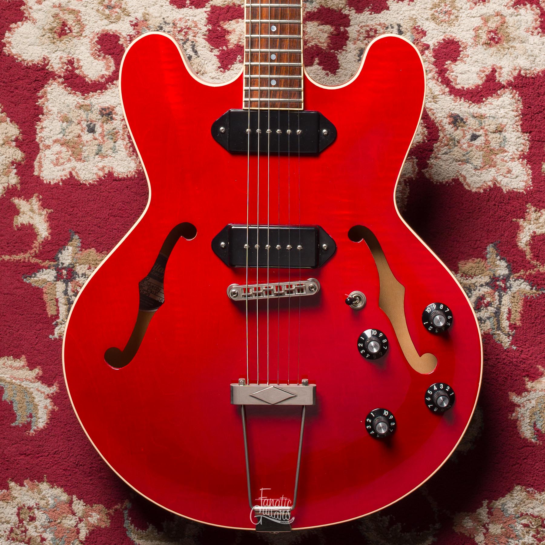 Heritage Standard H-530 Hollow - Trans Cherry #AI24524 Segunda Mano