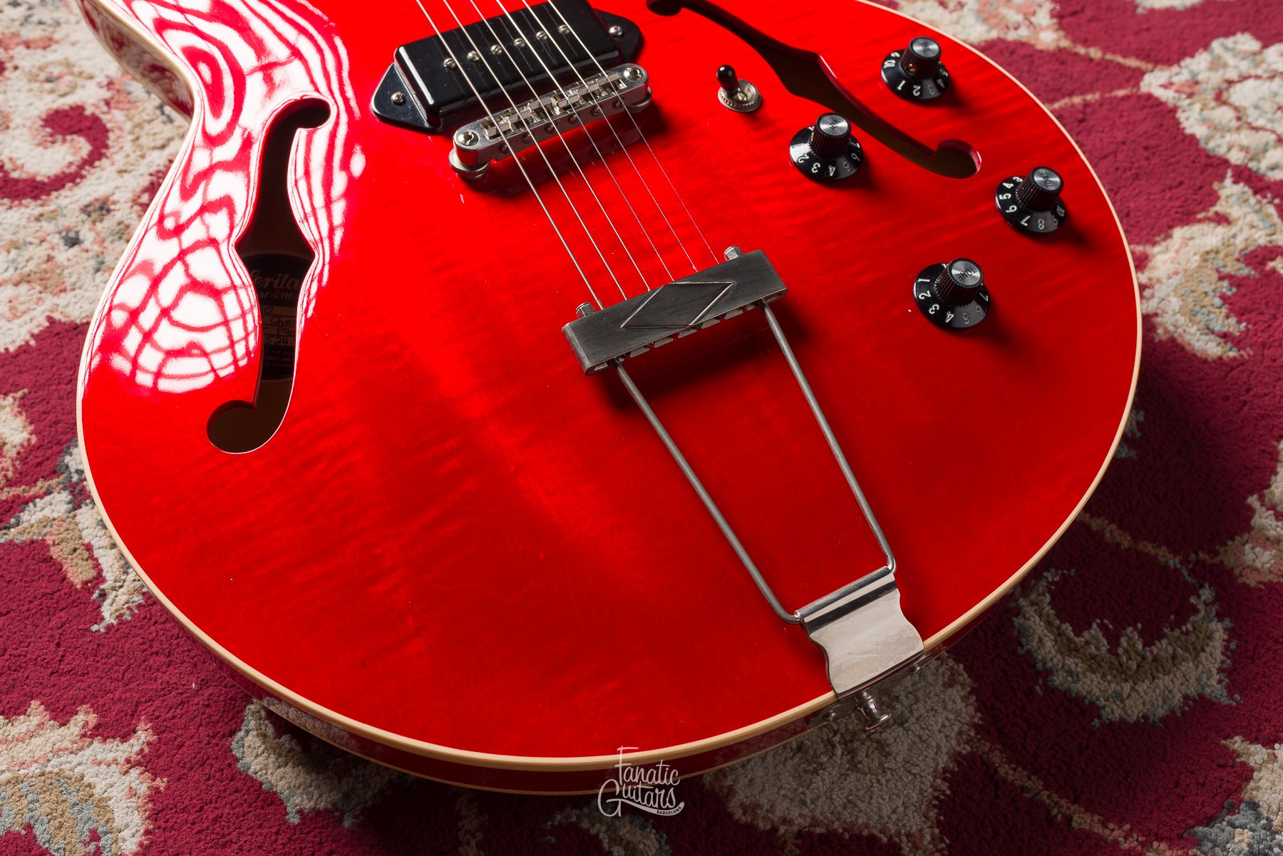 Heritage Standard H-530 Hollow - Trans Cherry #AI24524 Segunda Mano