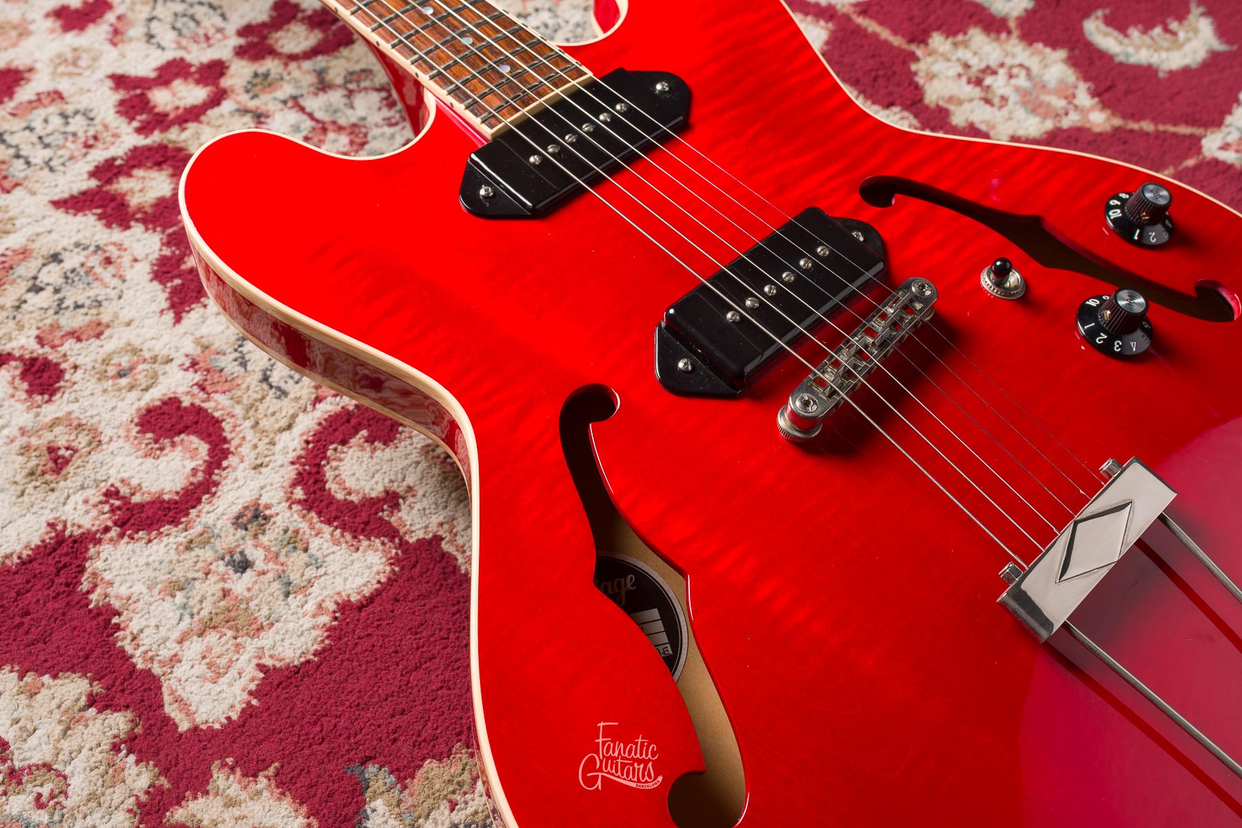 Heritage Standard H-530 Hollow - Trans Cherry #AI24524 Segunda Mano