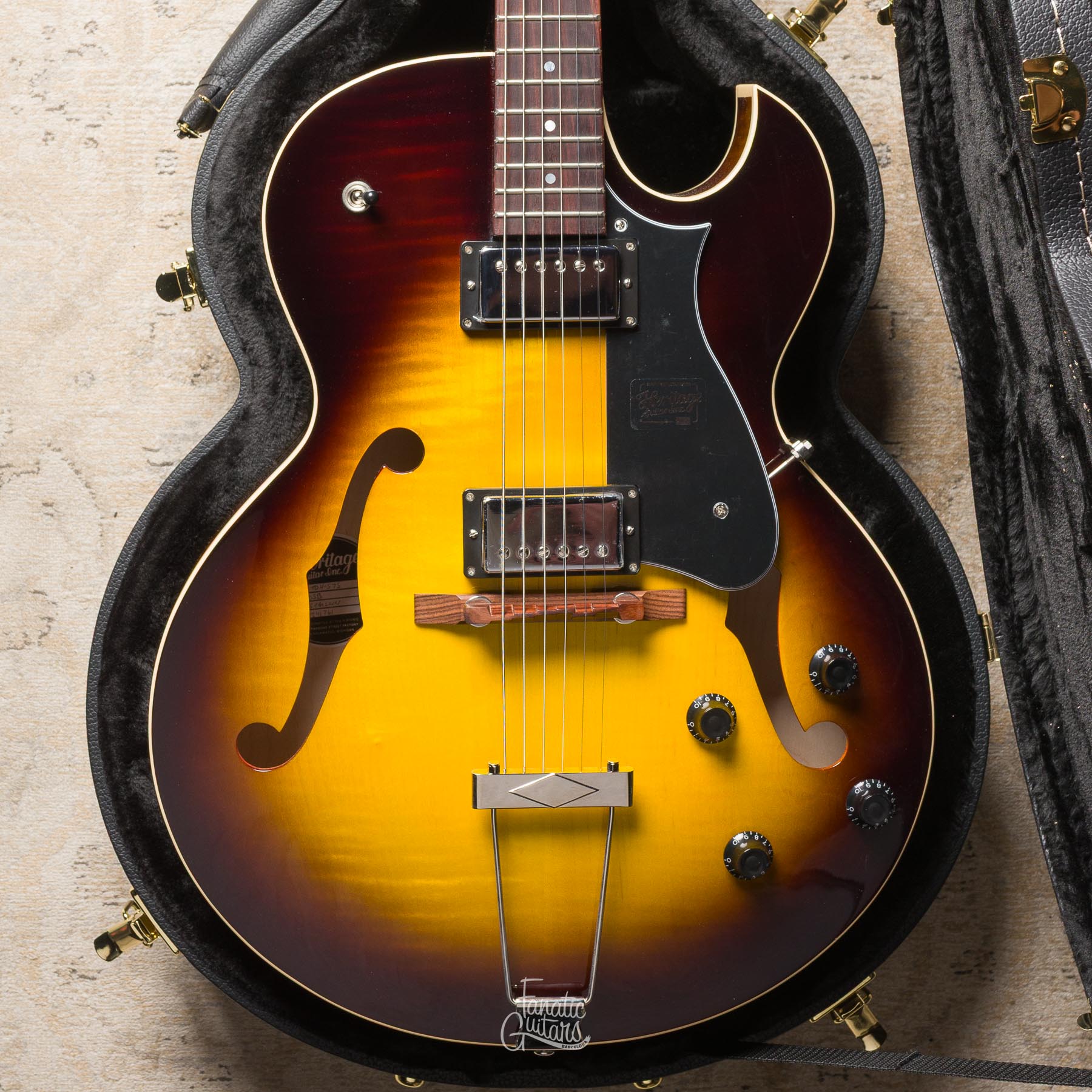 Heritage Standard H-575 Hollow - Original Sunburst #1241261