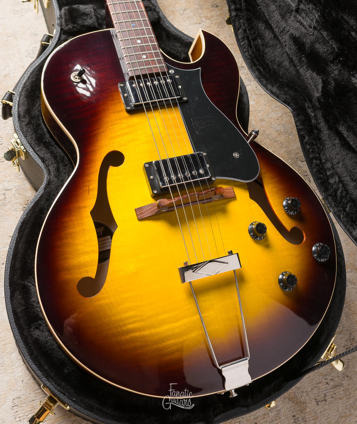 Heritage Standard H-575 Hollow - Original Sunburst #1241261