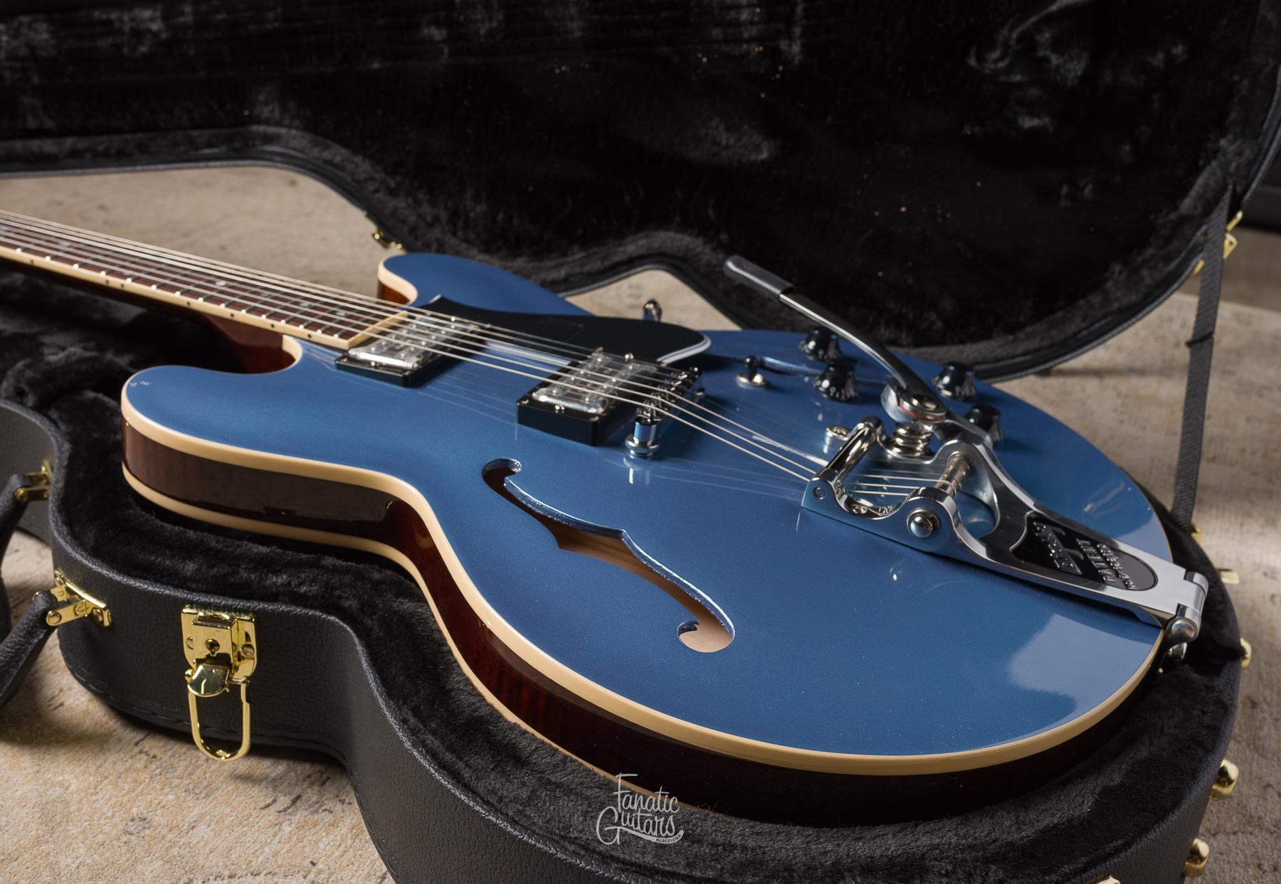 Heritage Guitars Standard H-535 Lollartron Bigsby - Pelham Blue #1250530