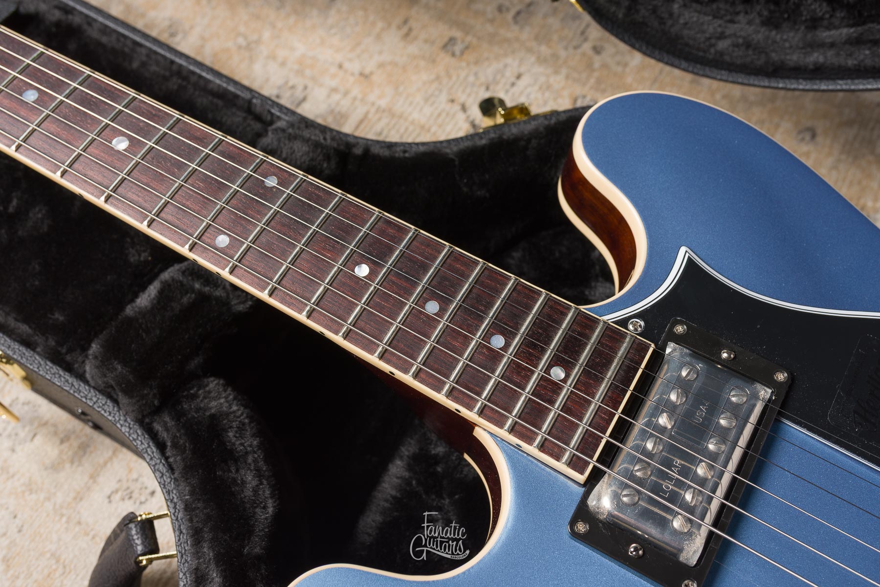Heritage Guitars Standard H-535 Lollartron Bigsby - Pelham Blue #1250530