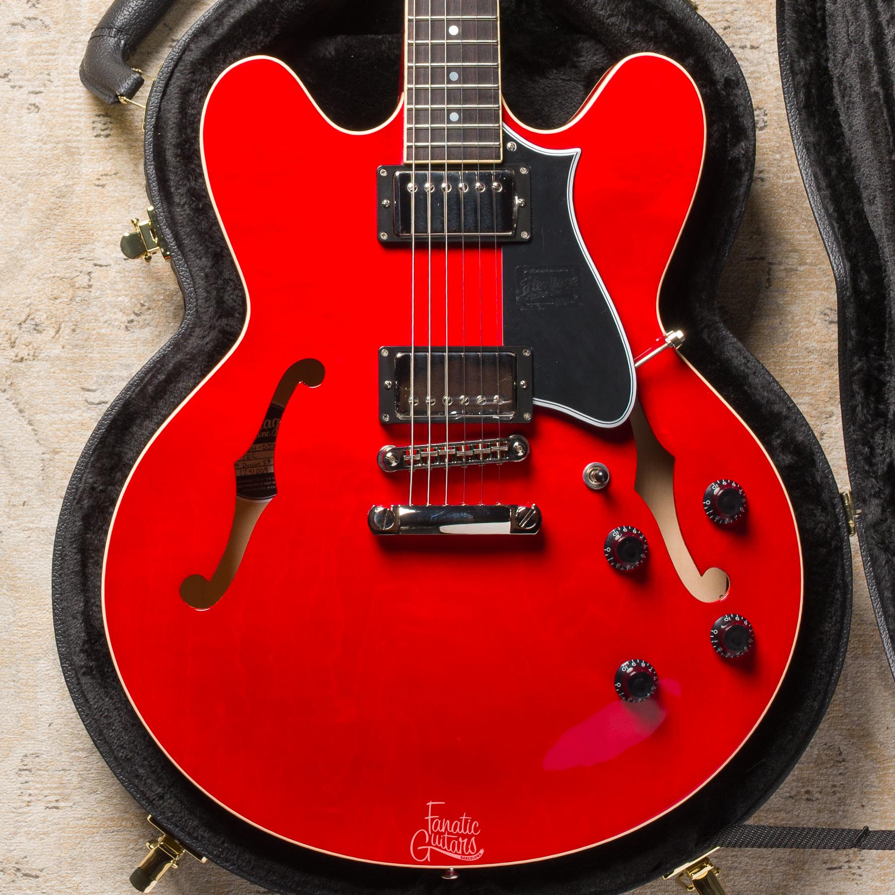 Heritage Standard H-535 Semi-Hollow - Trans Cherry #1241009