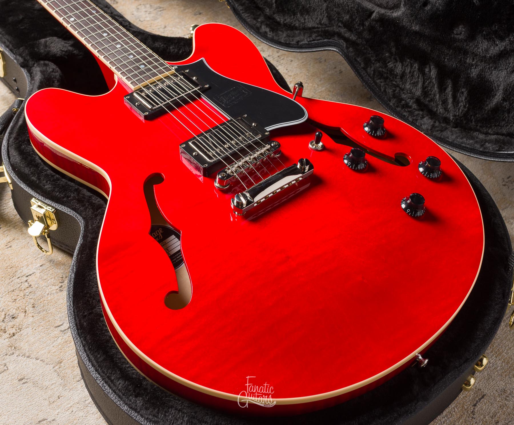 Heritage Standard H-535 Semi-Hollow - Trans Cherry #1241009