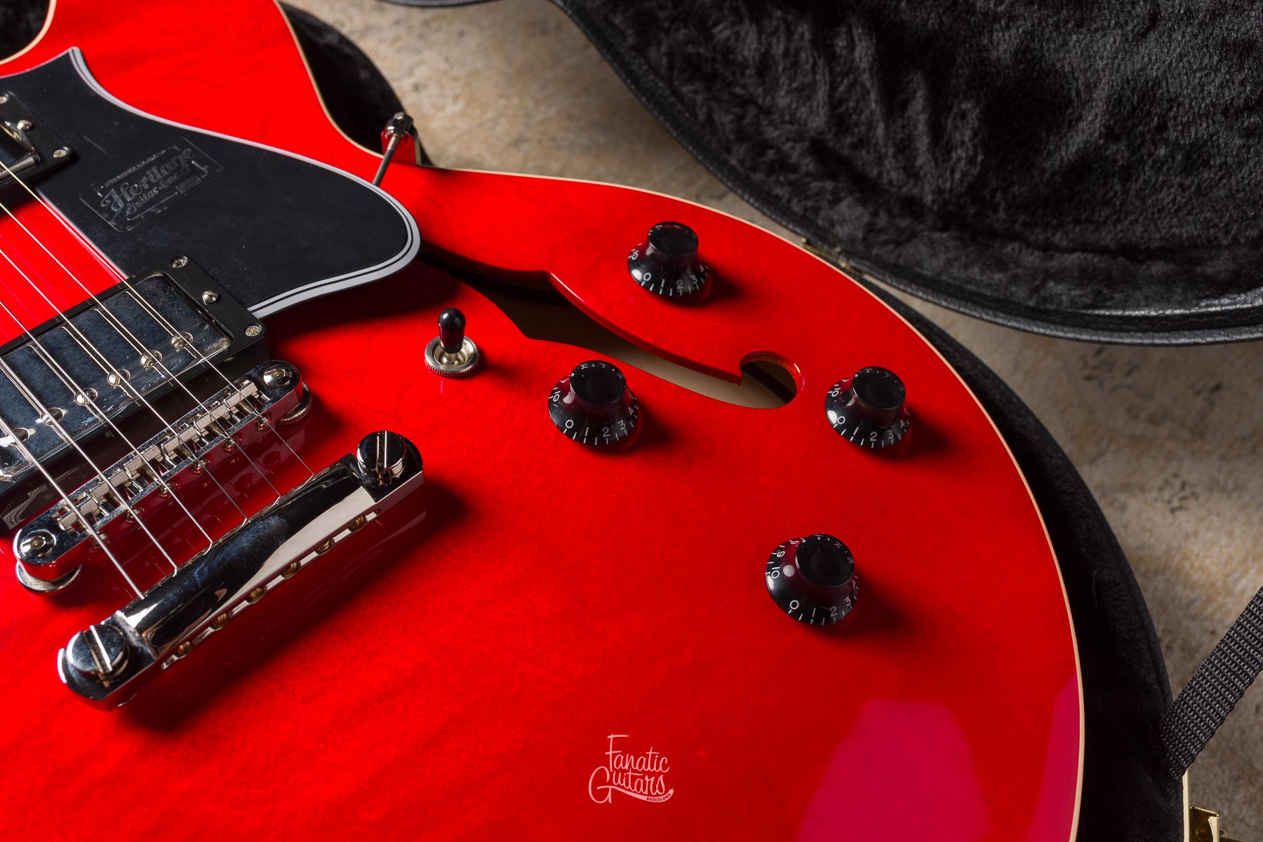 Heritage Standard H-535 Semi-Hollow - Trans Cherry #1241009