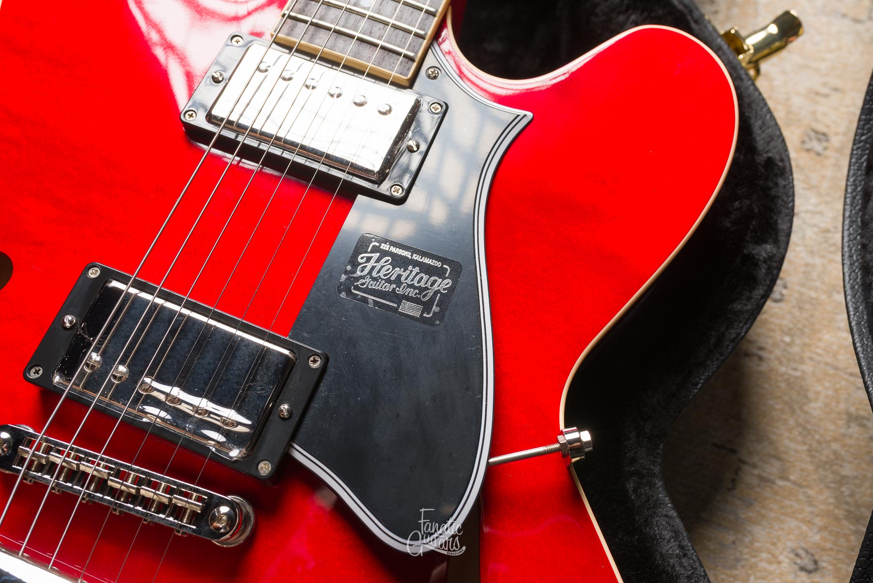 Heritage Standard H-535 Semi-Hollow - Trans Cherry #1241009