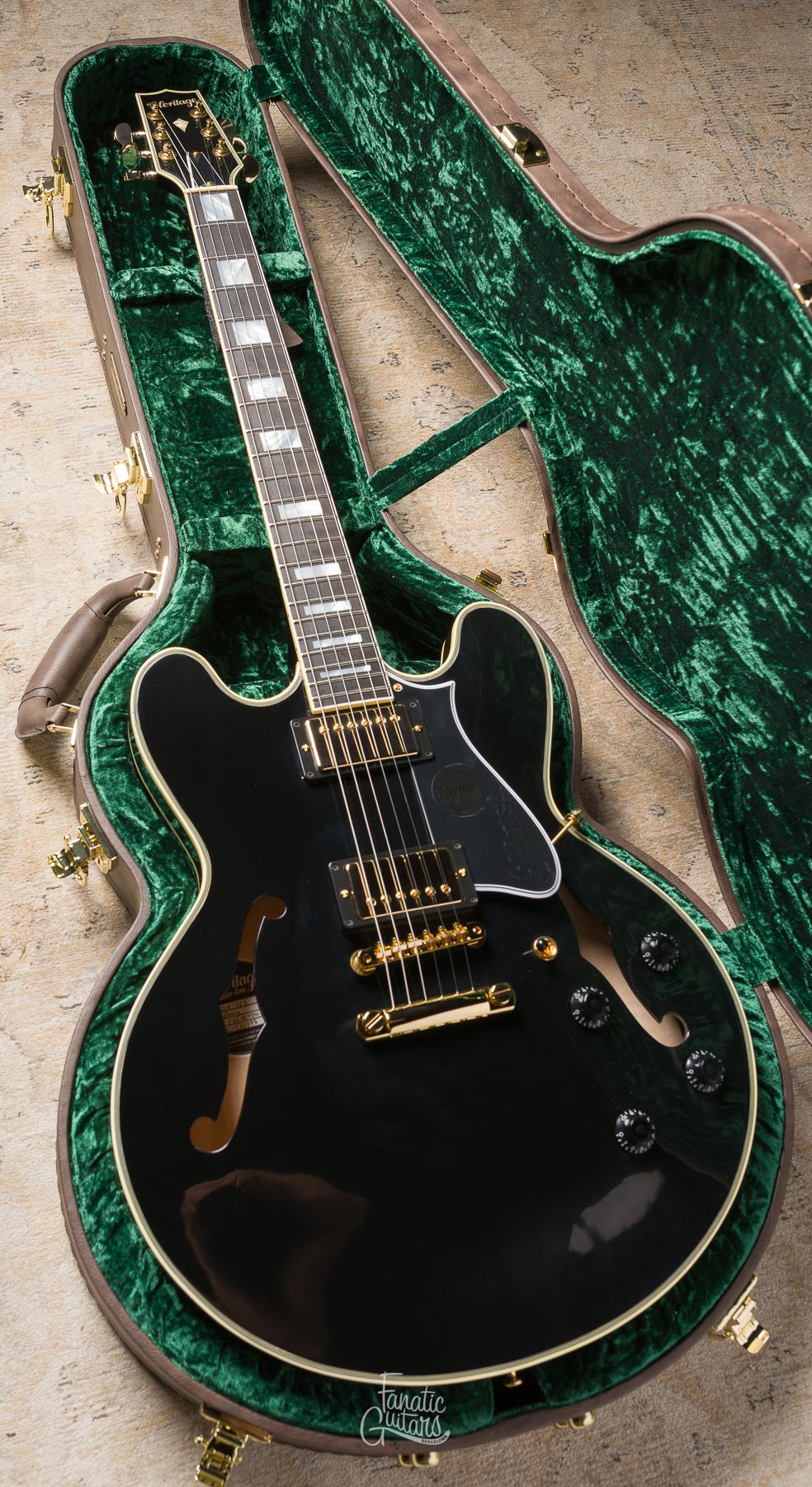 Heritage Custom Shop Core Collection H-555 - Ebony #1250895
