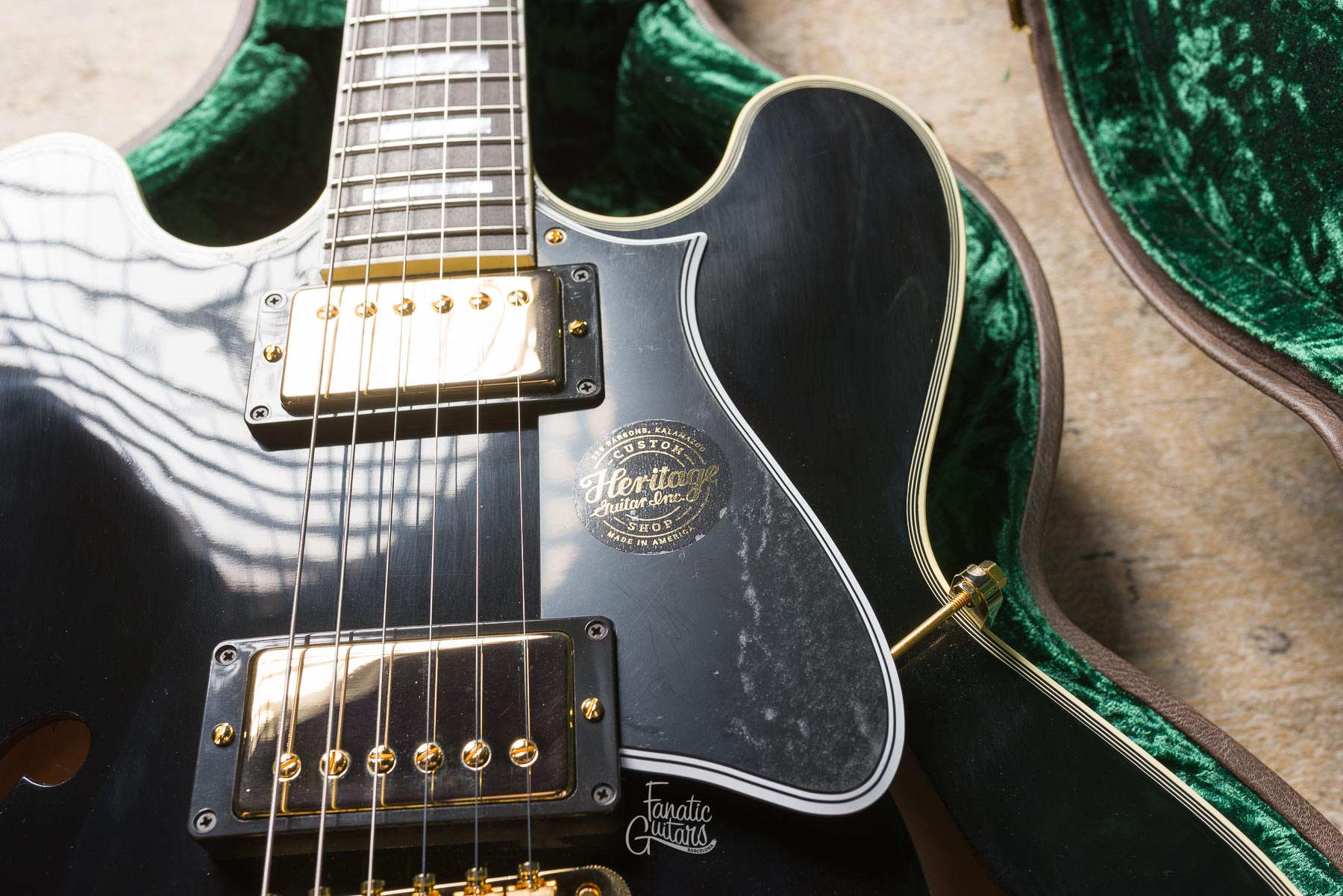 Heritage Custom Shop Core Collection H-555 - Ebony #1250895
