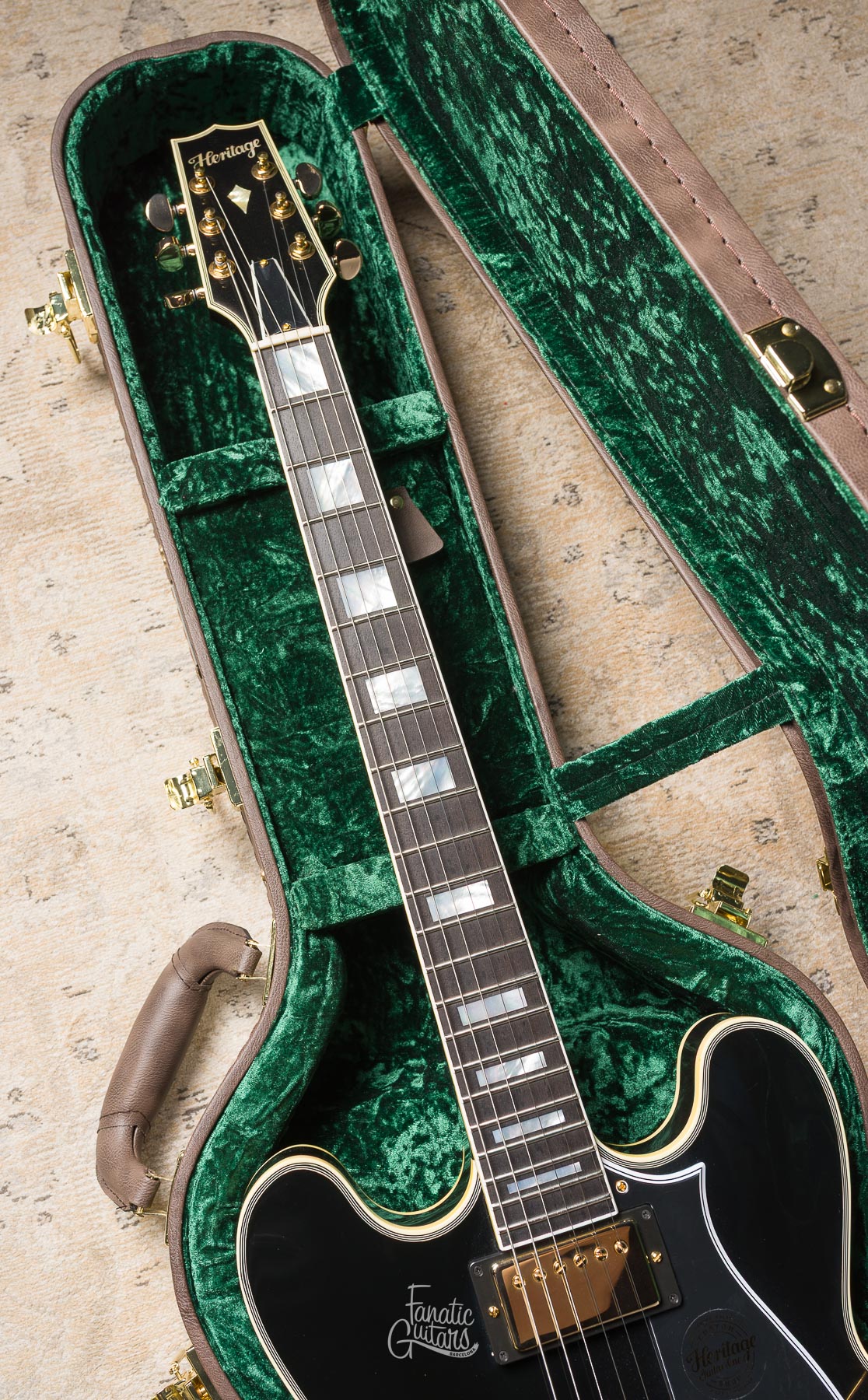 Heritage Custom Shop Core Collection H-555 - Ebony #1250895