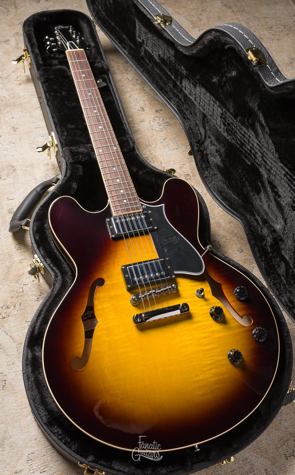 Heritage Standard H-535 Semi-Hollow - Original Sunburst #1241175