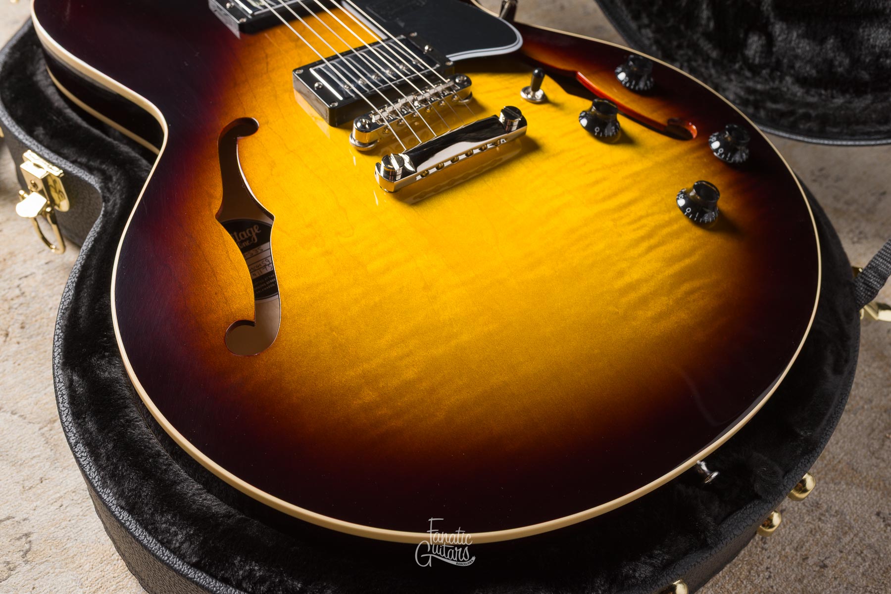 Heritage Standard H-535 Semi-Hollow - Original Sunburst #1241175
