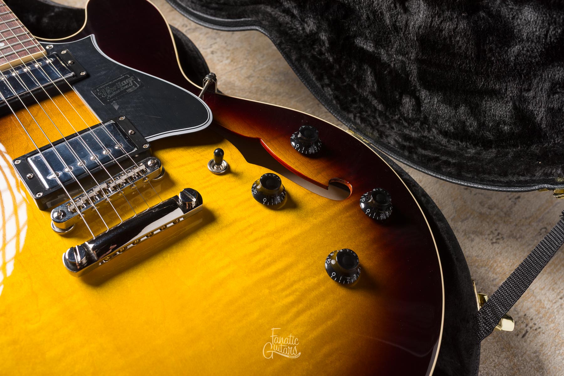 Heritage Standard H-535 Semi-Hollow - Original Sunburst #1241175