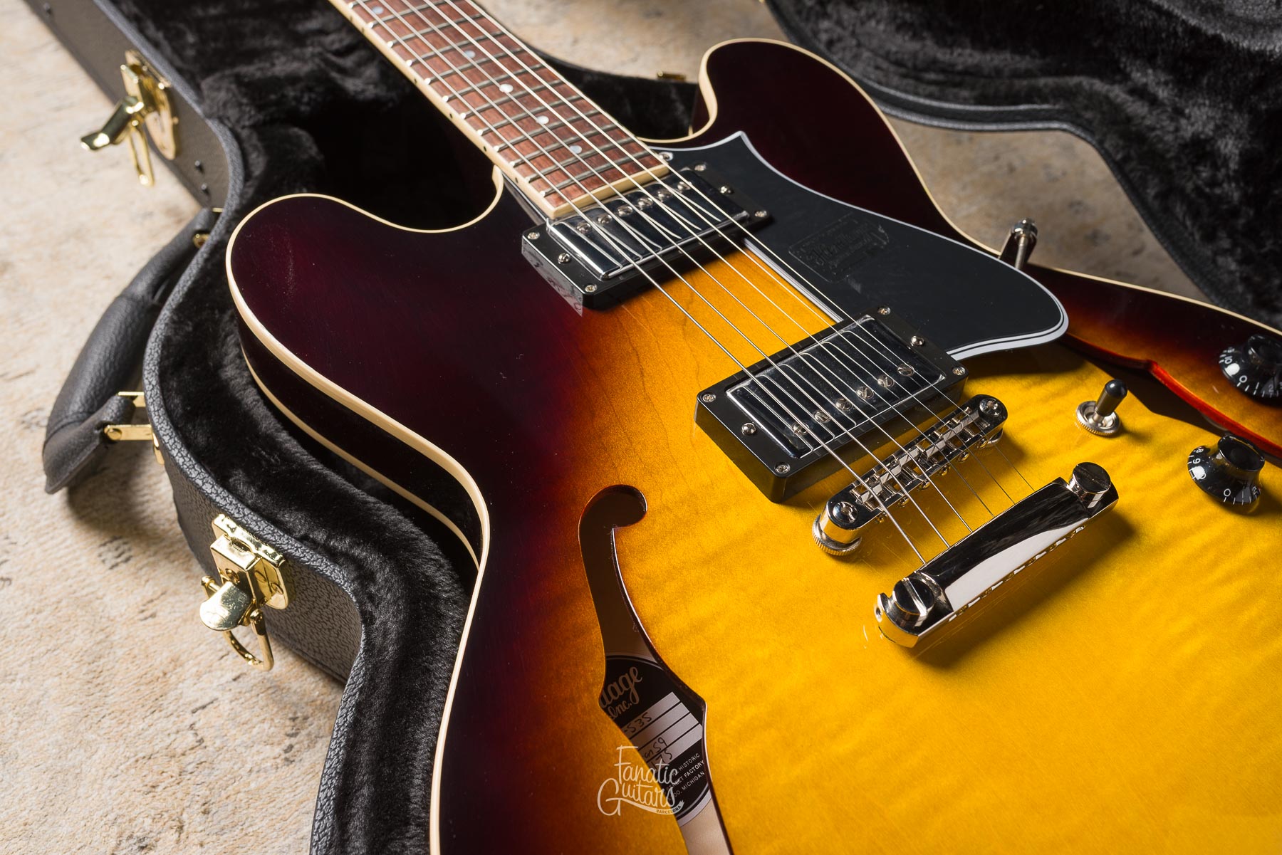Heritage Standard H-535 Semi-Hollow - Original Sunburst #1241175