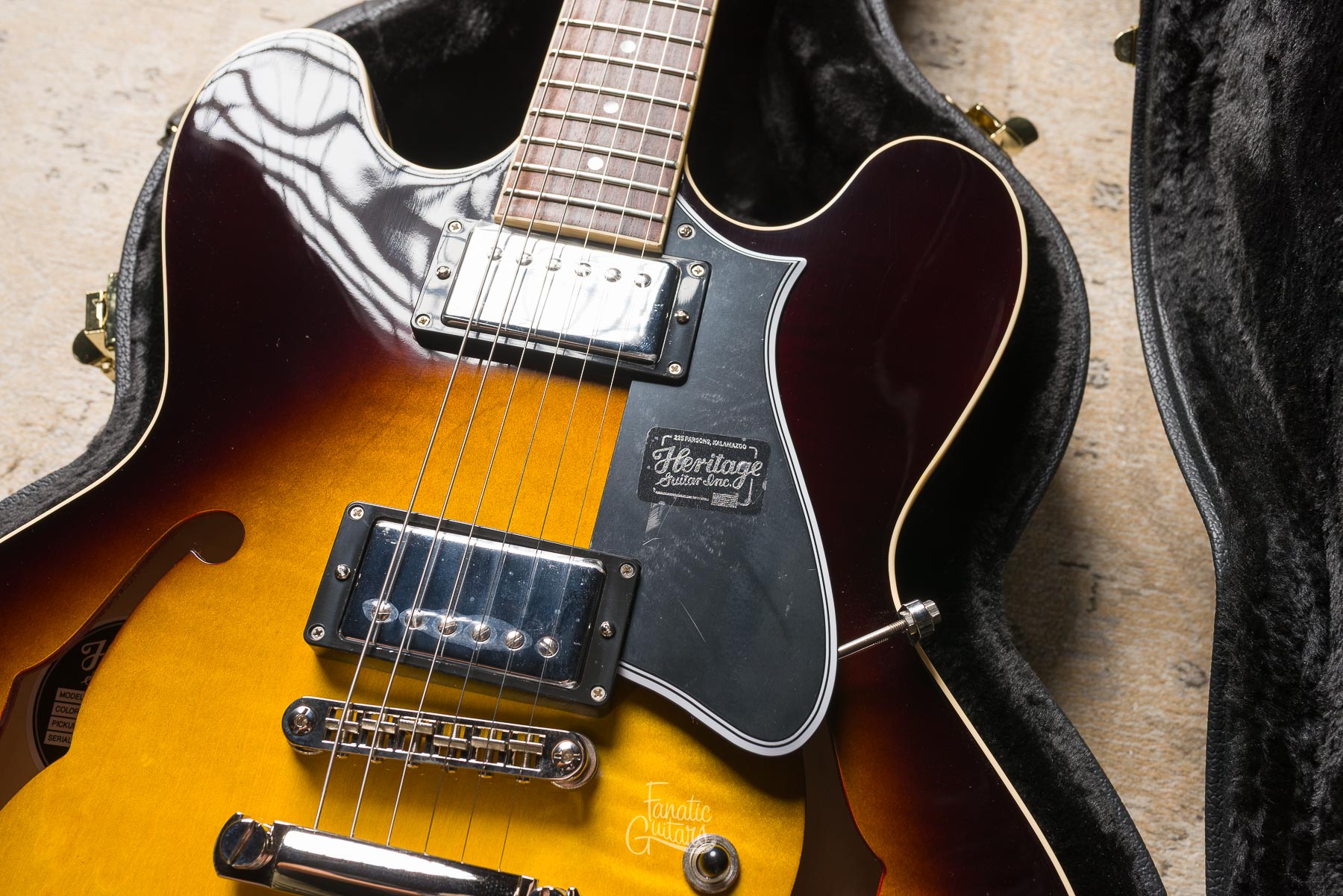 Heritage Standard H-535 Semi-Hollow - Original Sunburst #1241175