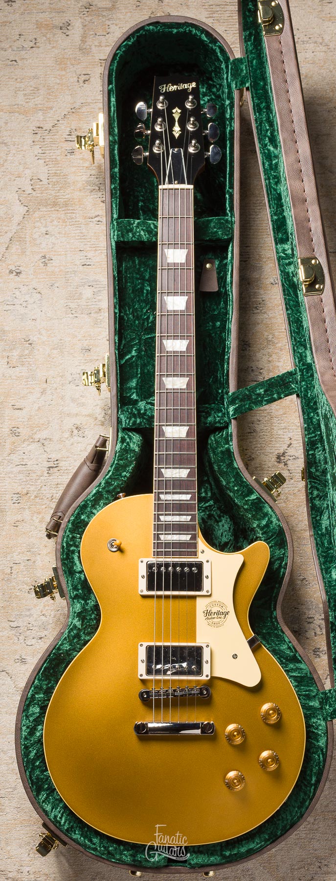 Heritage Custom Shop Factory Special H-150, 60s Neck - Gold Top #HC1250902