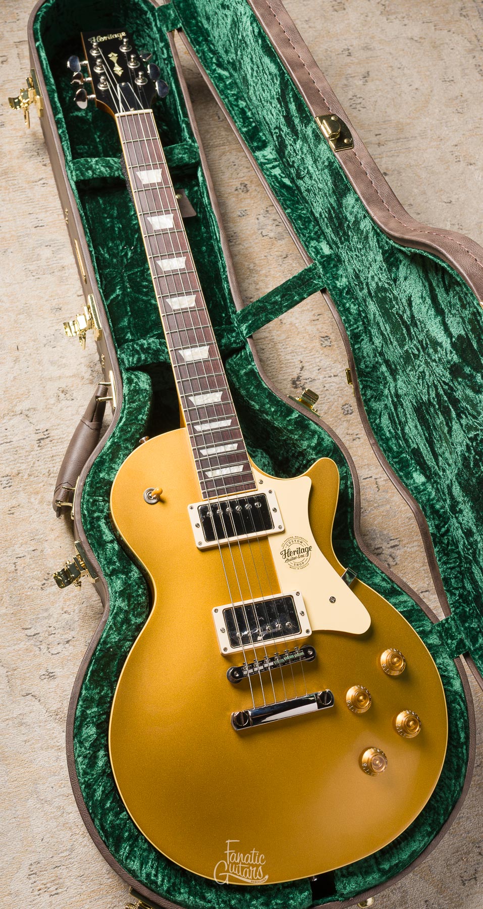 Heritage Custom Shop Factory Special H-150, 60s Neck - Gold Top #HC1250902