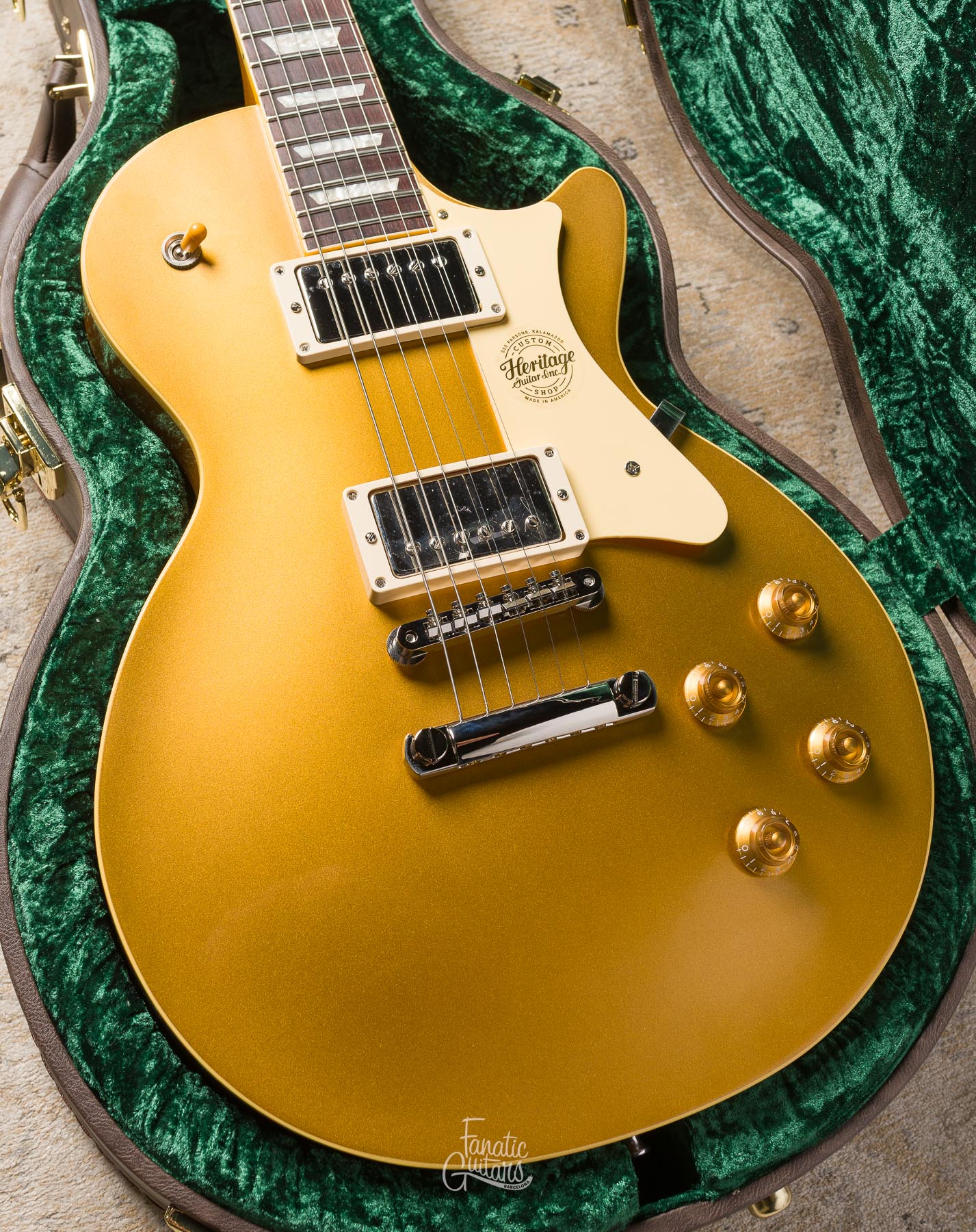 Heritage Custom Shop Factory Special H-150, 60s Neck - Gold Top #HC1250902