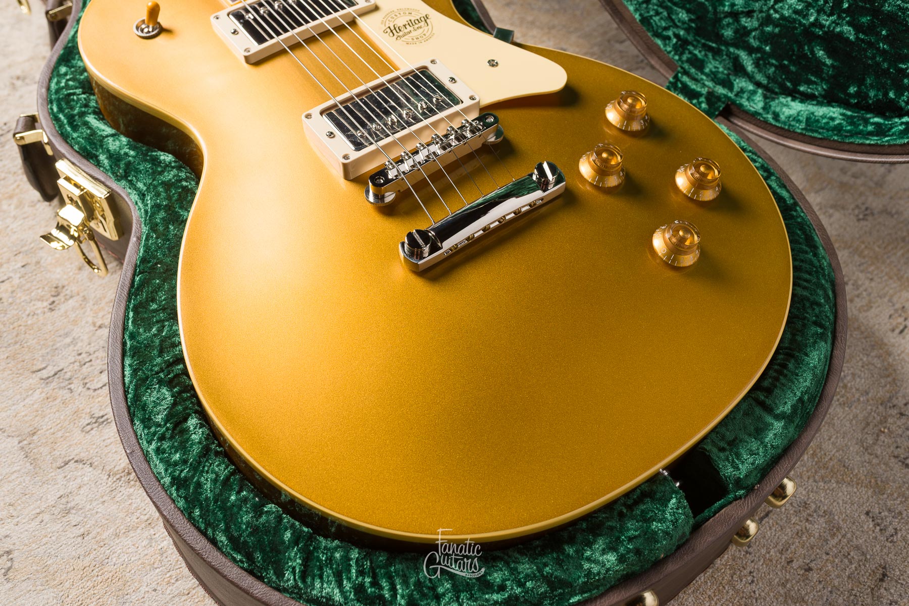 Heritage Custom Shop Factory Special H-150, 60s Neck - Gold Top #HC1250902