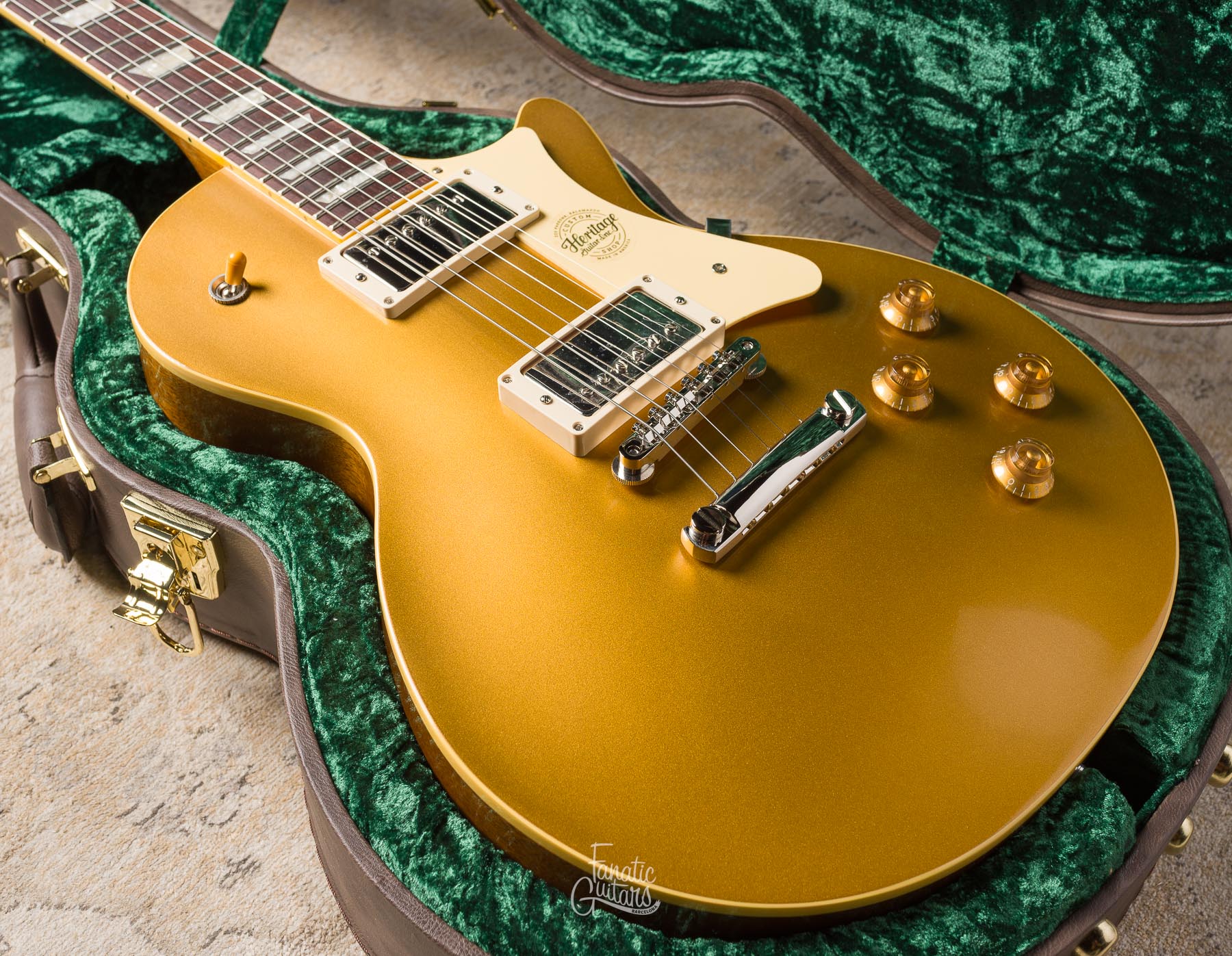 Heritage Custom Shop Factory Special H-150, 60s Neck - Gold Top #HC1250902