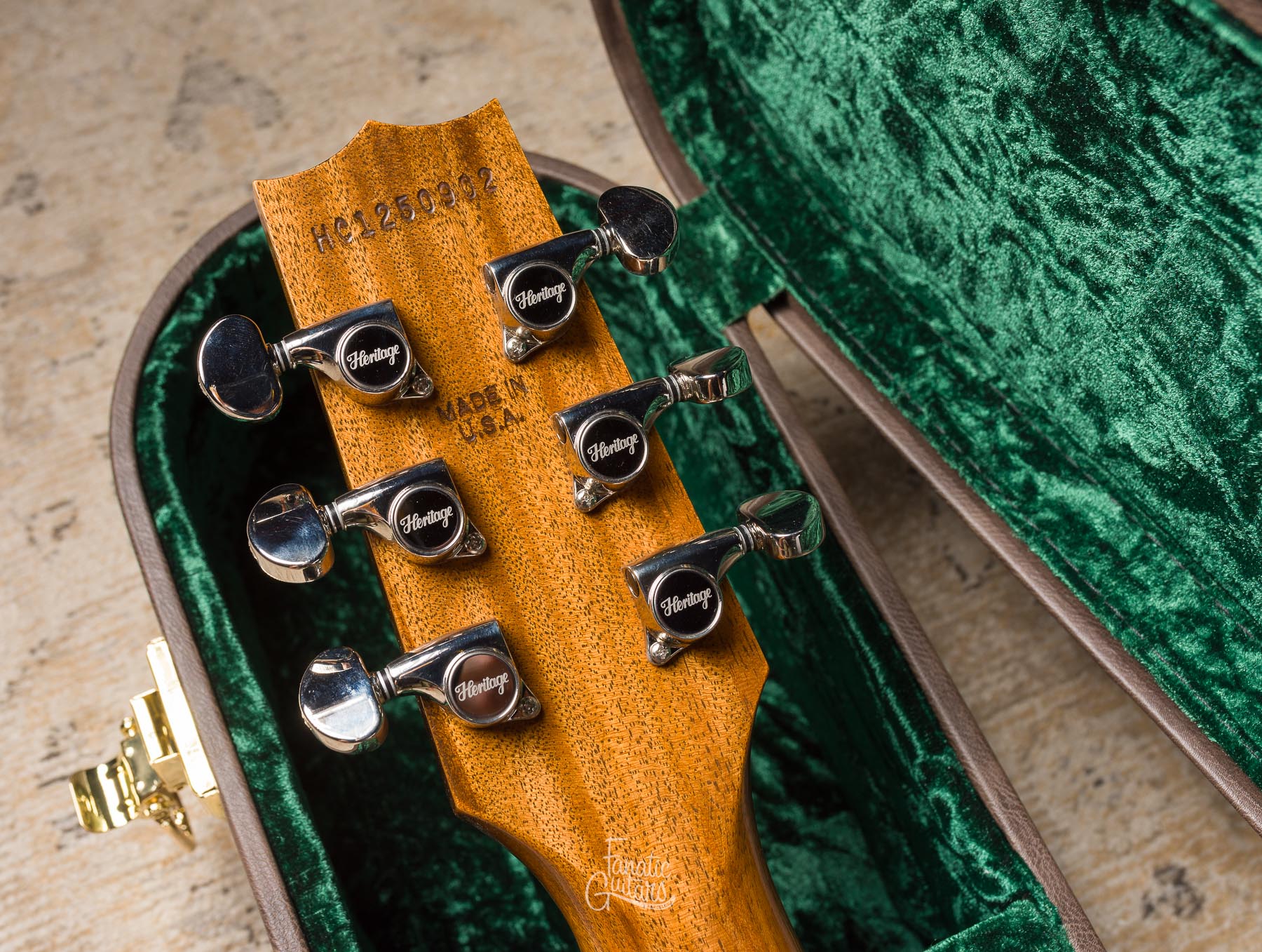 Heritage Custom Shop Factory Special H-150, 60s Neck - Gold Top #HC1250902