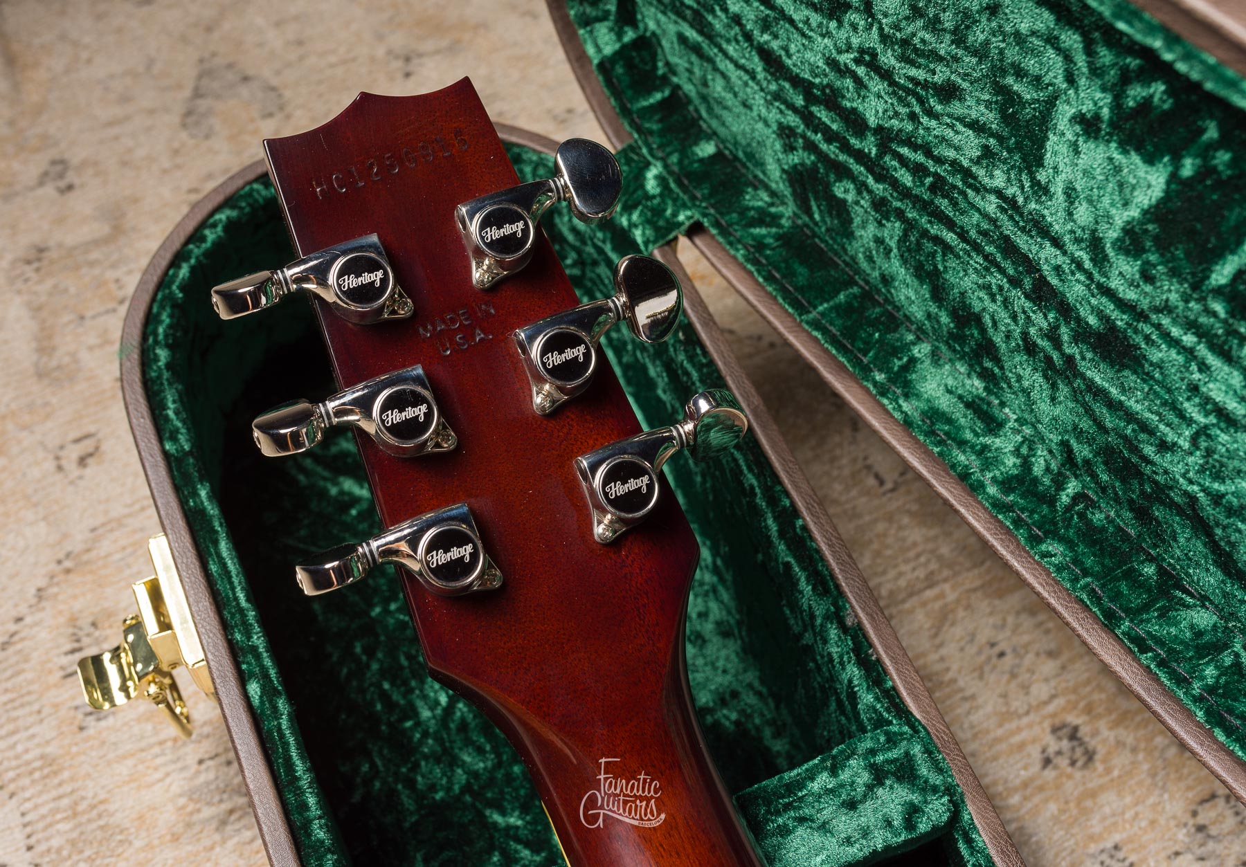 Heritage Custom Shop Factory Special H-150, 60s Neck - Tiger Eye #1250916