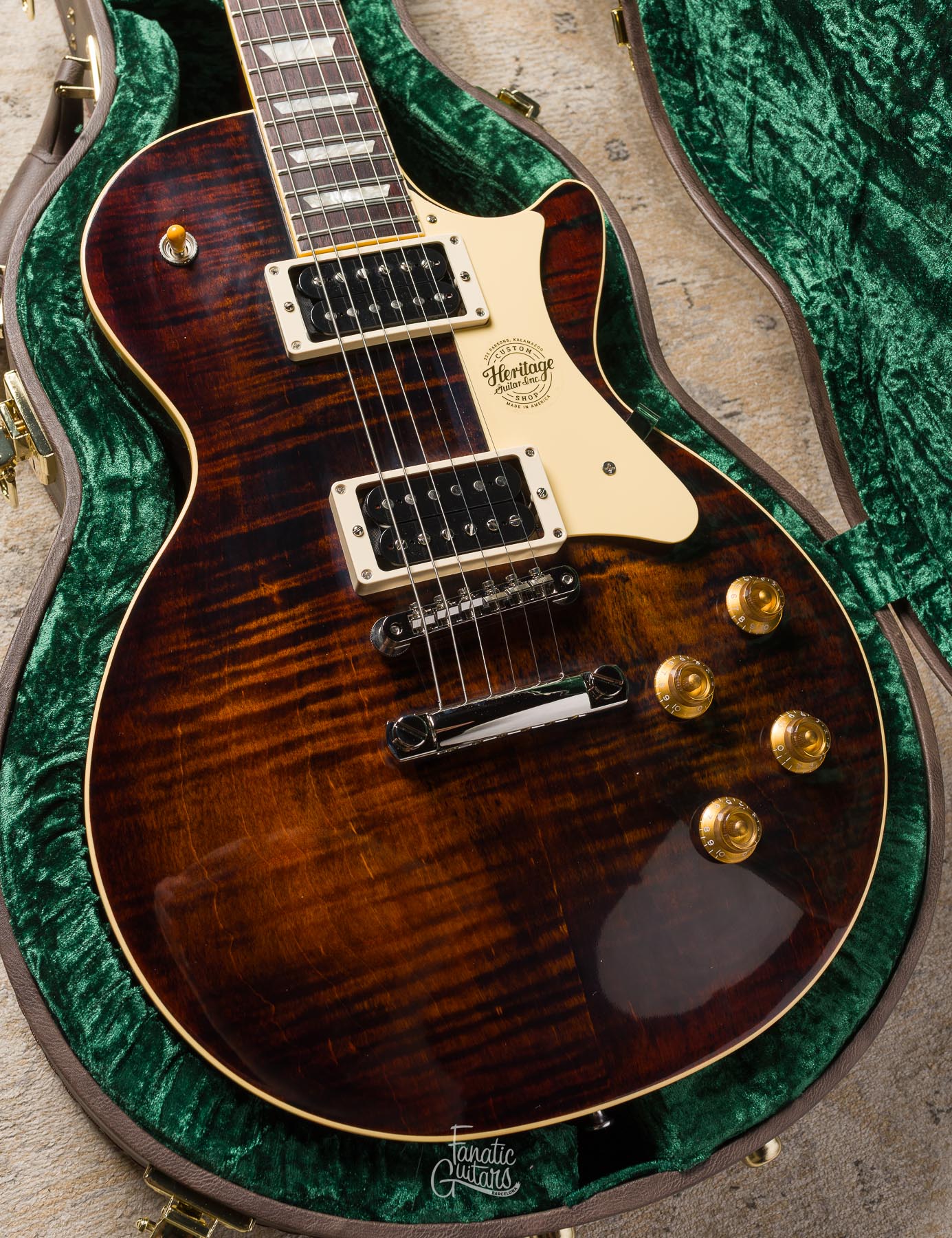 Heritage Custom Shop Factory Special H-150, 60s Neck - Tiger Eye #1250916