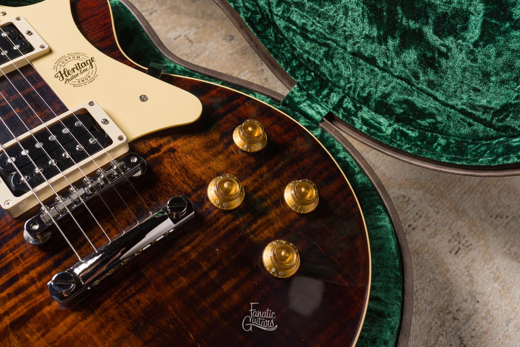 Heritage Custom Shop Factory Special H-150, 60s Neck - Tiger Eye #1250916