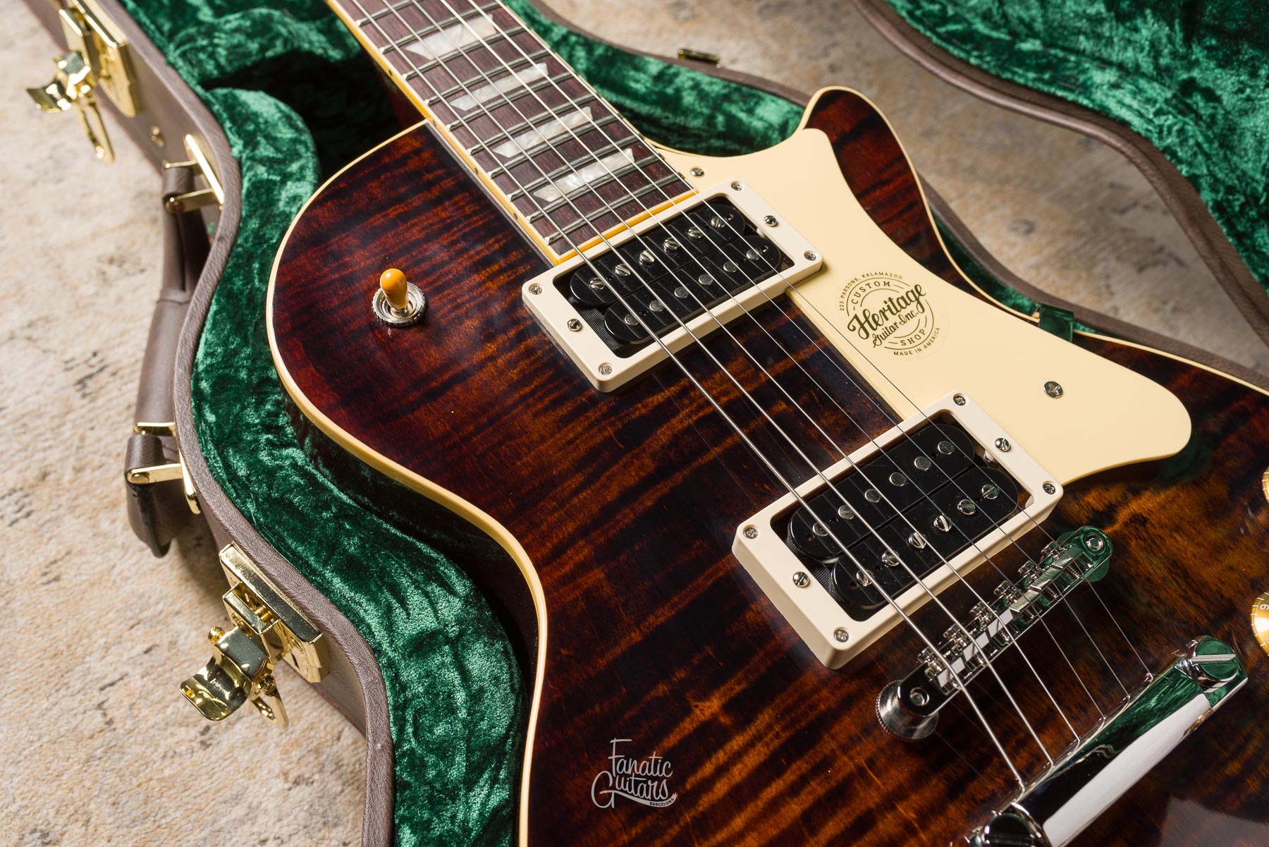 Heritage Custom Shop Factory Special H-150, 60s Neck - Tiger Eye #1250916