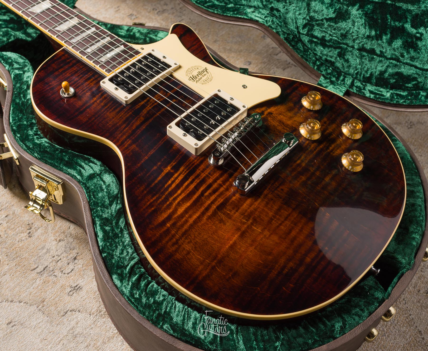 Heritage Custom Shop Factory Special H-150, 60s Neck - Tiger Eye #1250916