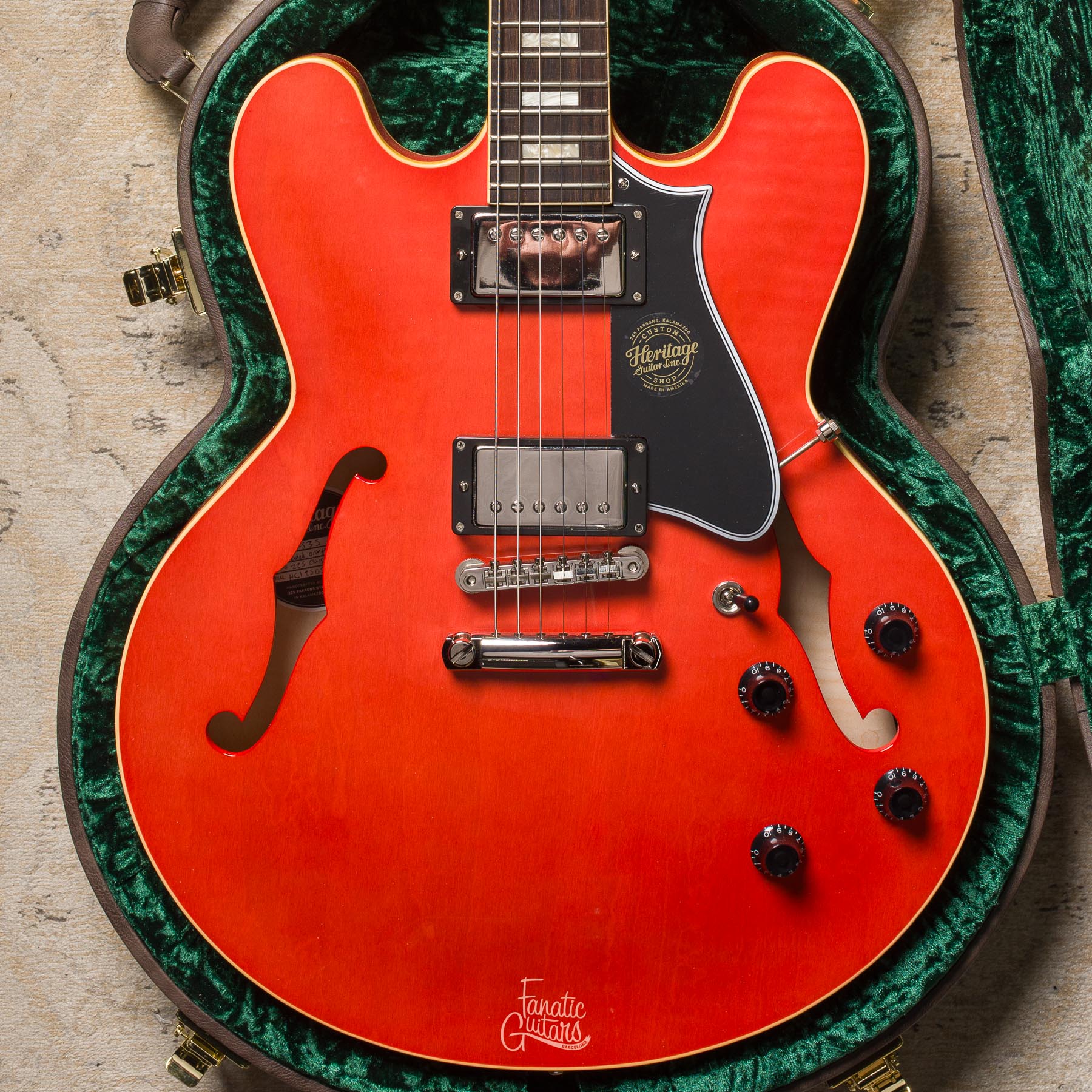 Heritage Custom Shop Factory Special H-535, 60s Neck - Faded Orange #HC1250528