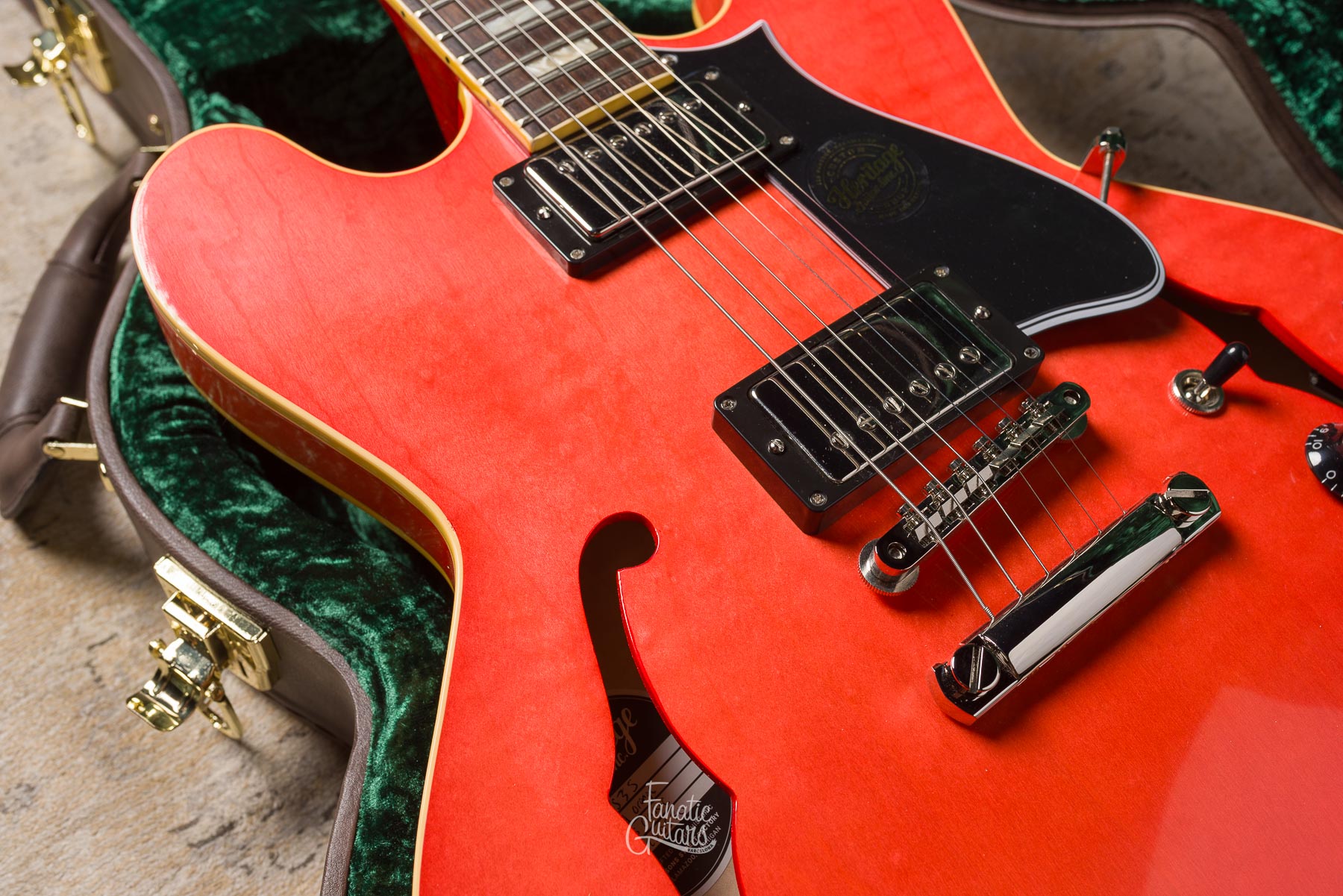 Heritage Custom Shop Factory Special H-535, 60s Neck - Faded Orange #HC1250528