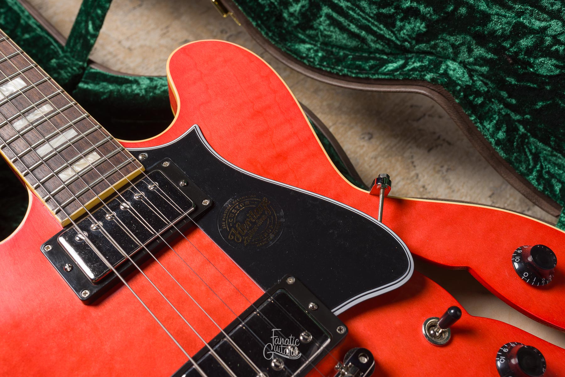 Heritage Custom Shop Factory Special H-535, 60s Neck - Faded Orange #HC1250528